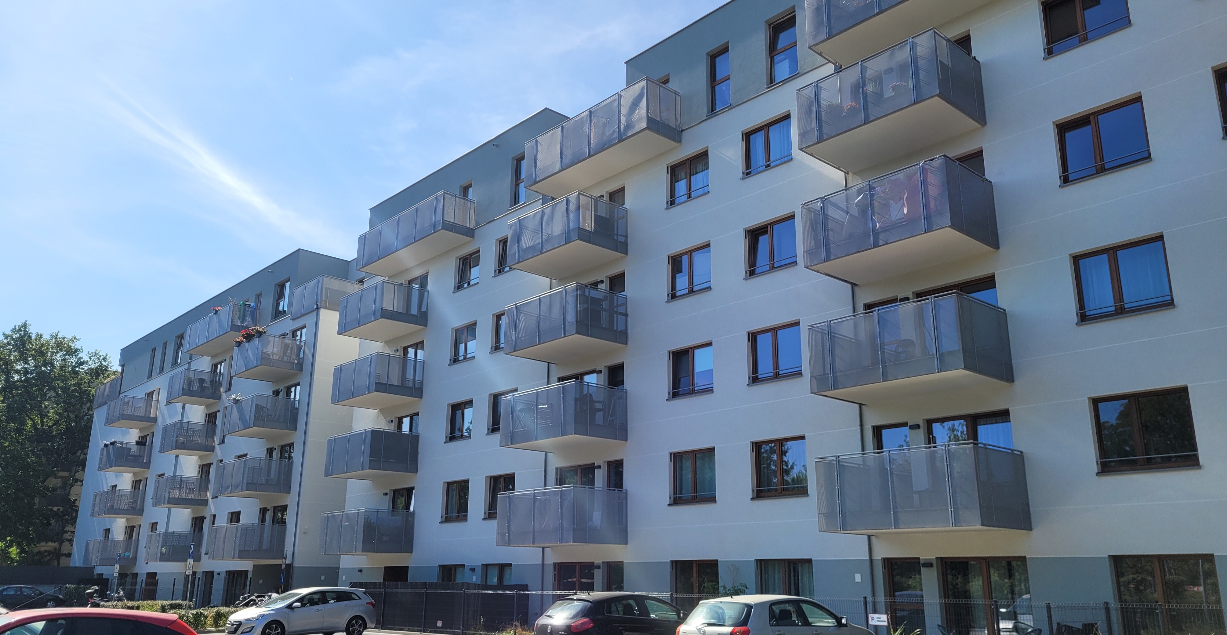 Osiedle mieszkaniowe "FORET" w Warszawie - Bygningskonstruksjon