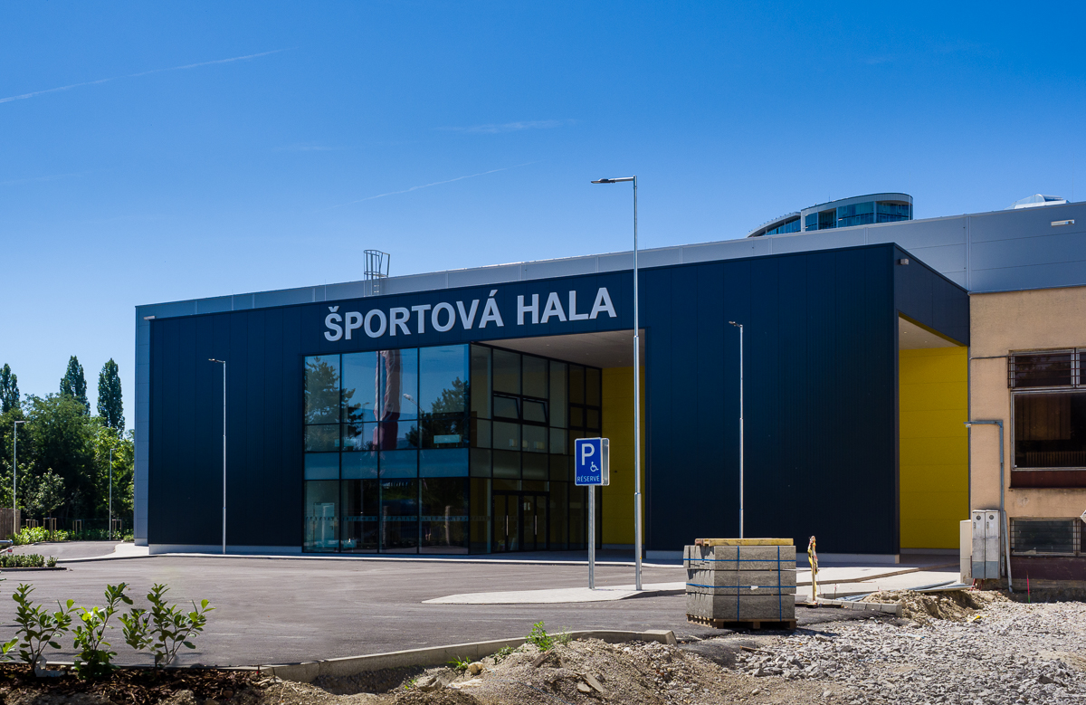 Športová hala Bratislava - Bygningskonstruksjon