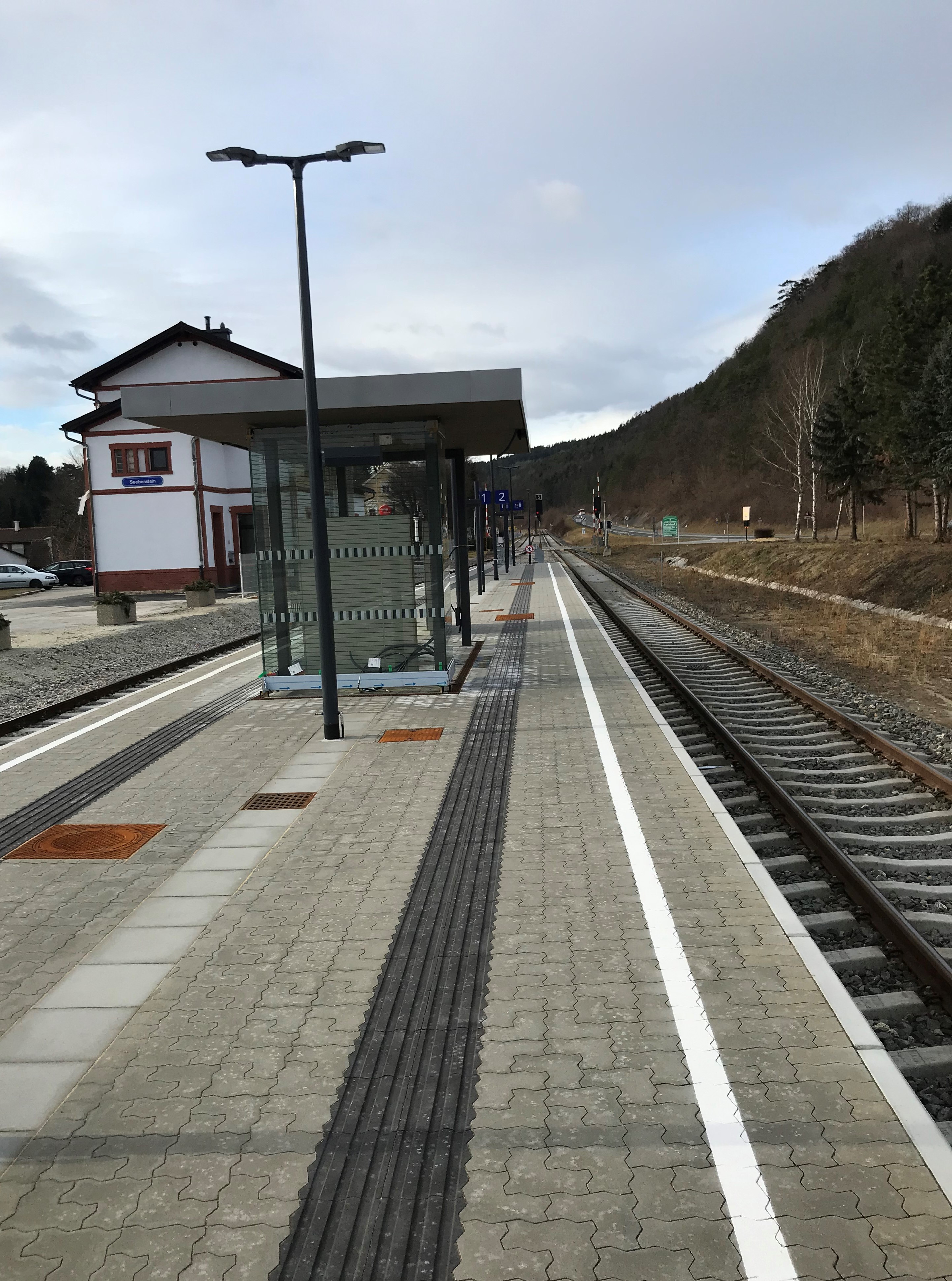 Umbau Bahnhof Seebenstein - Anleggsvirksomhet