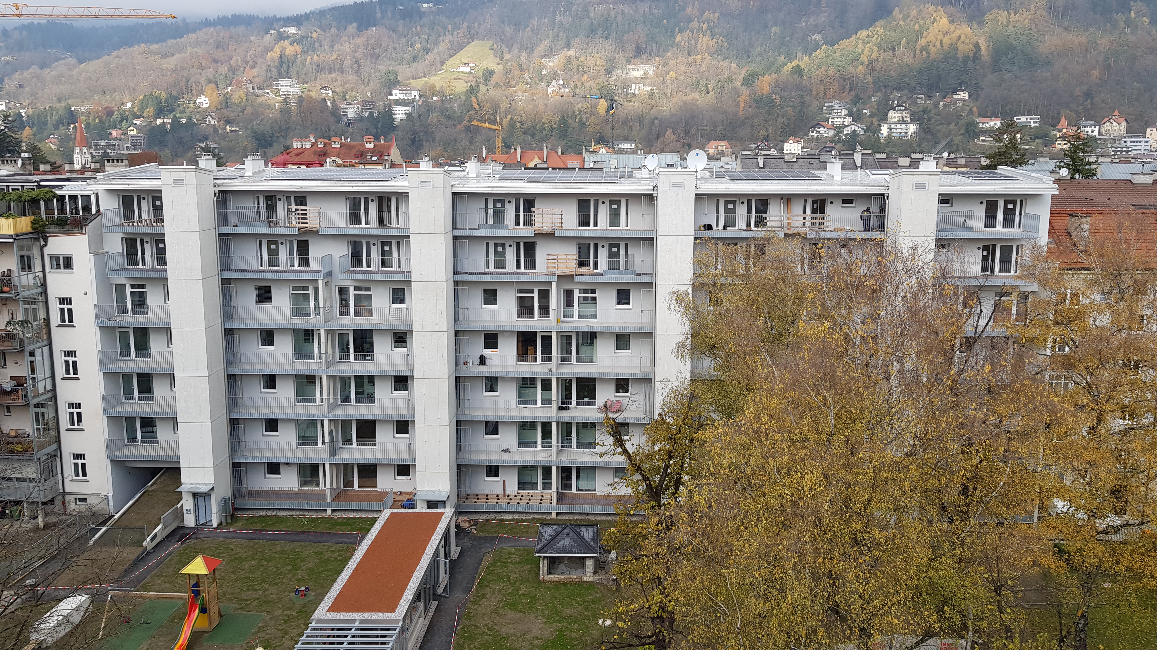 Bauvorhaben Schubertblock-Mozartstraße - Bygningskonstruksjon