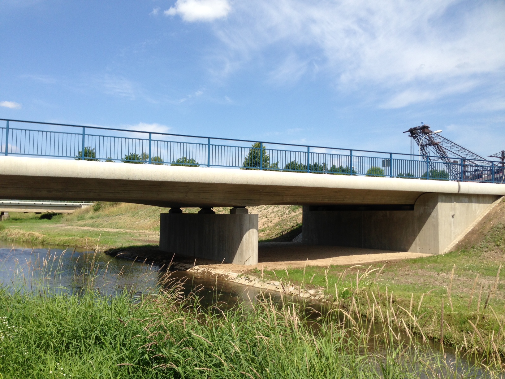 Hagenwerder - B 99, Brücke über die Pließnitz  - Vei- og brobygging