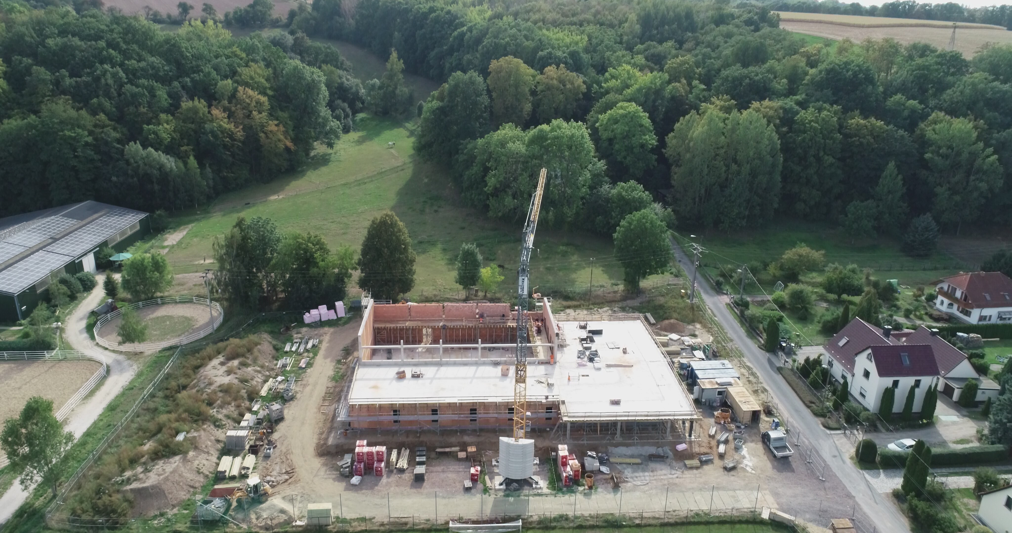 Schieritz / Zehren - Ersatzneubau Einfeldsporthalle mit Kegelbahn  - Bygningskonstruksjon