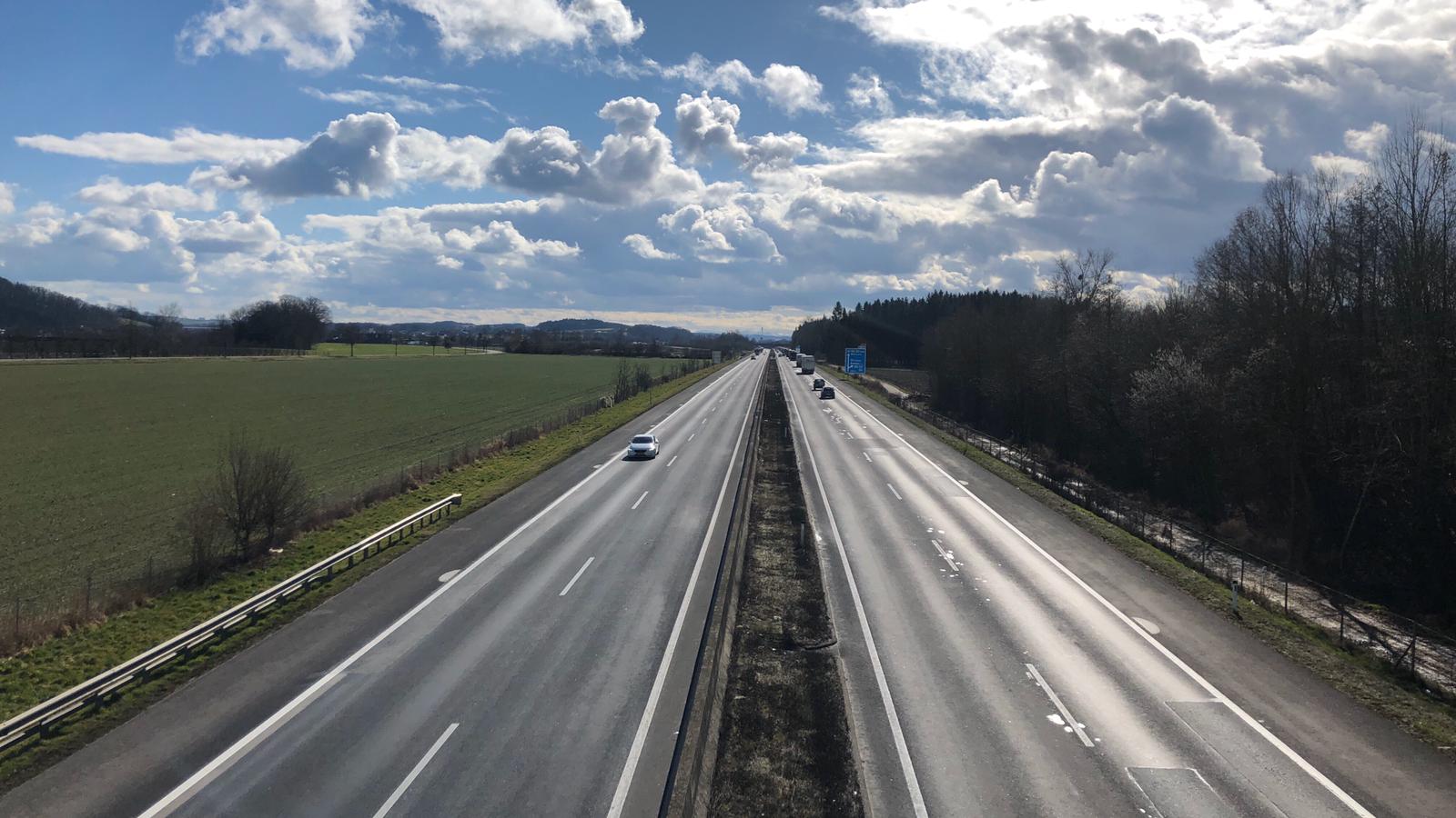 A08 Innkreisautobahn AST Ort - AST Suben - Vei- og brobygging
