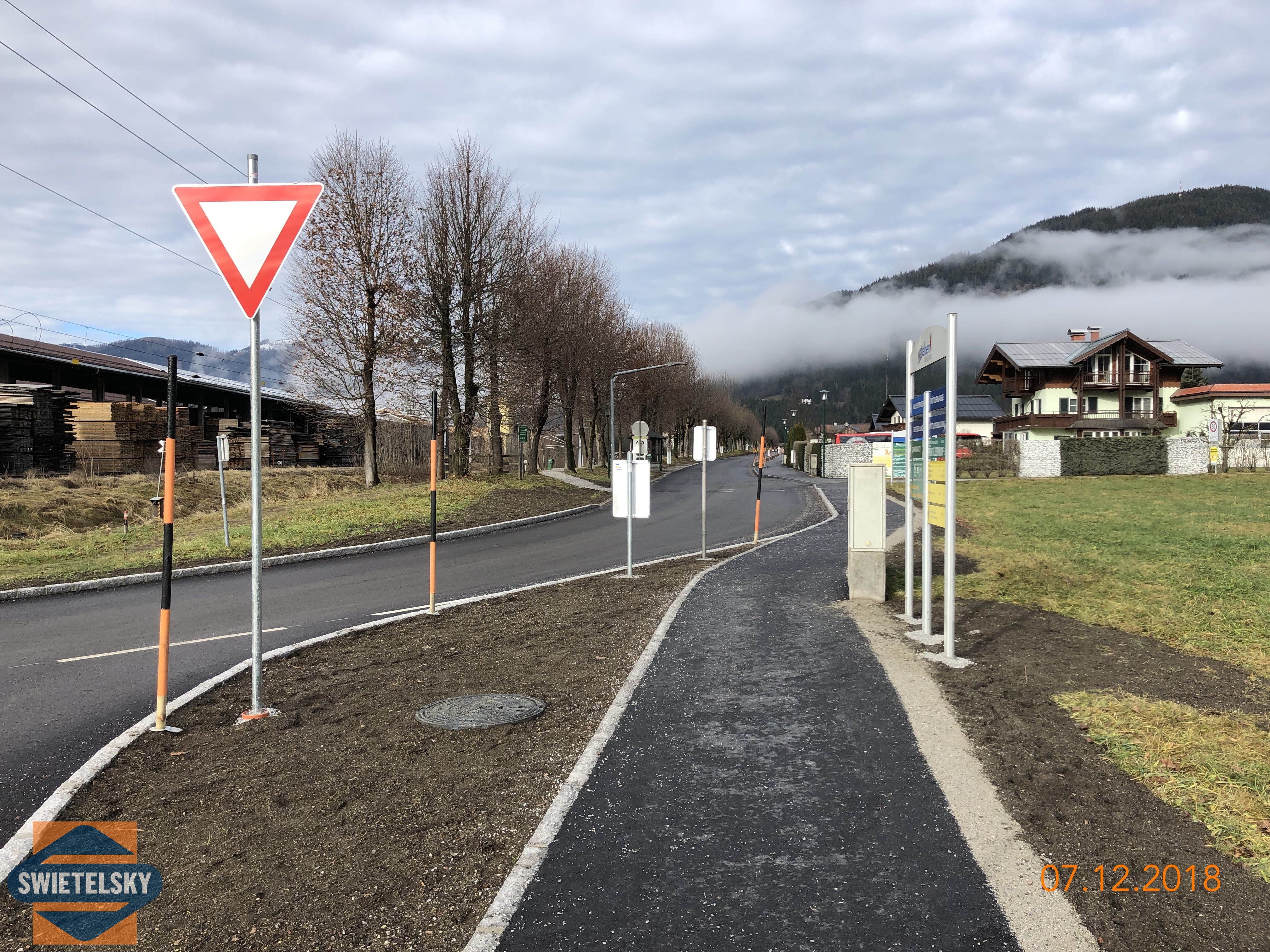 Alleestraße Eben/Pongau - Vei- og brobygging