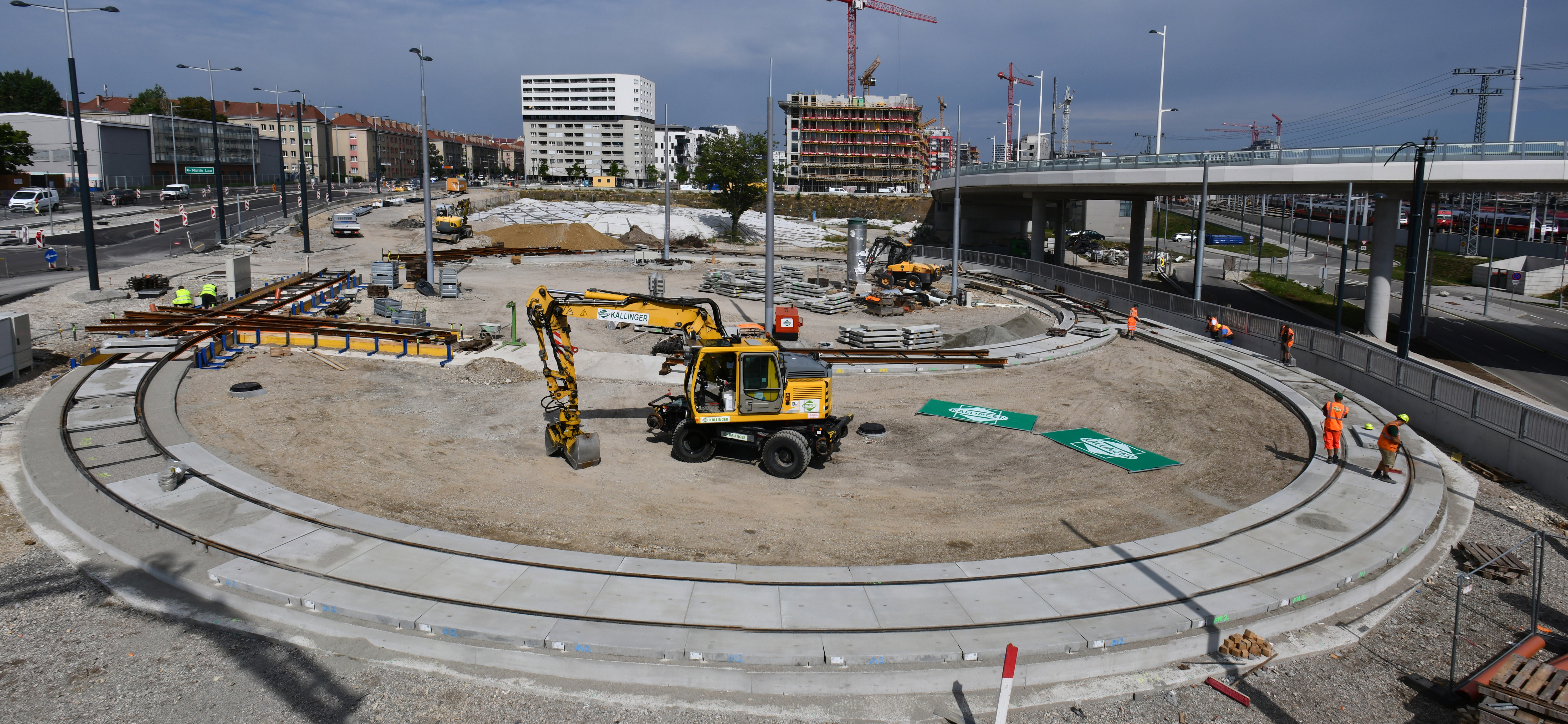 Unterführung Gudrunstraße & Absberggasse - Jernbanebygging