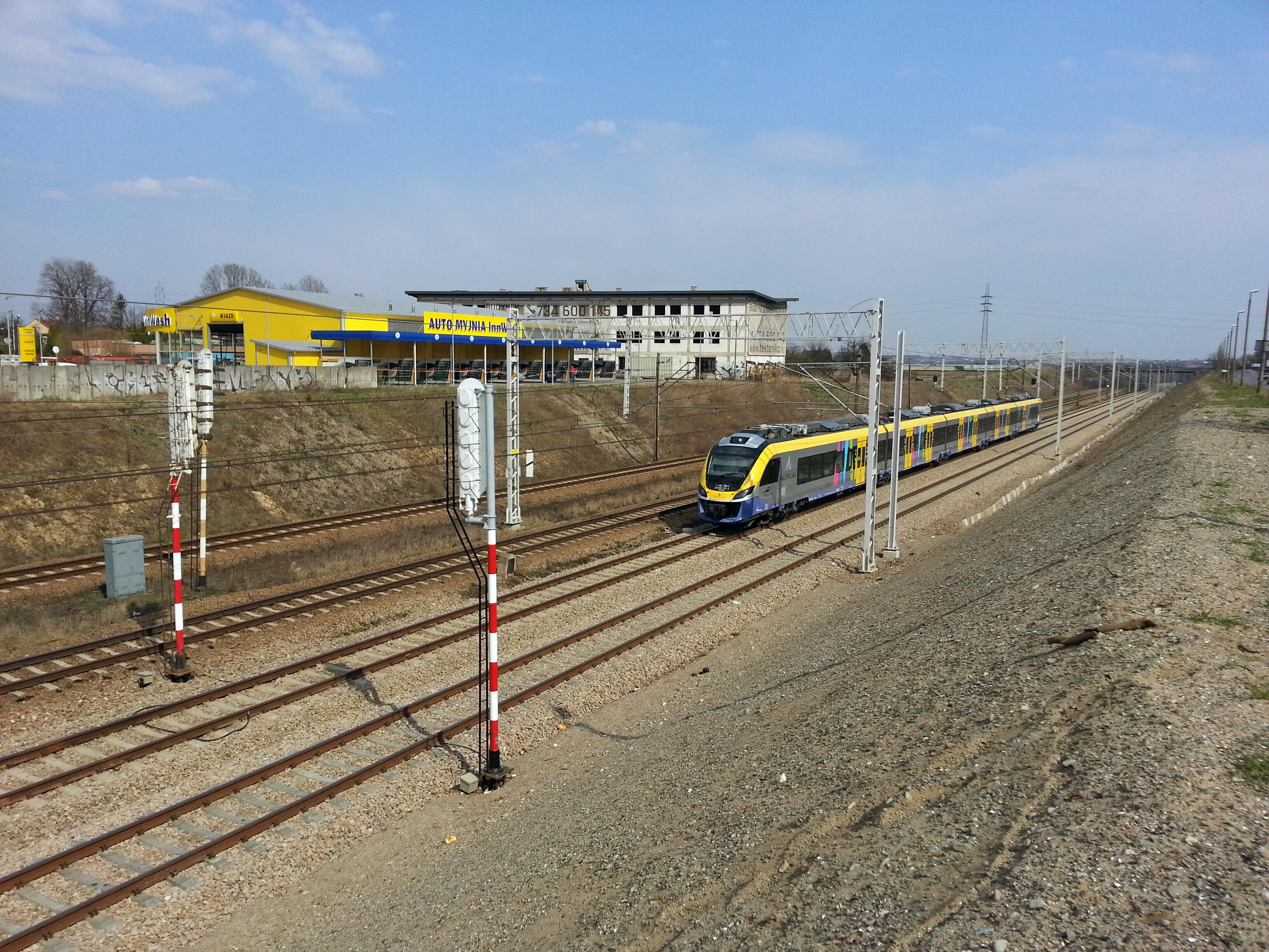 Linia 95 – odcinek Kraków Batowice – Kraków Nowa Huta - Jernbanebygging