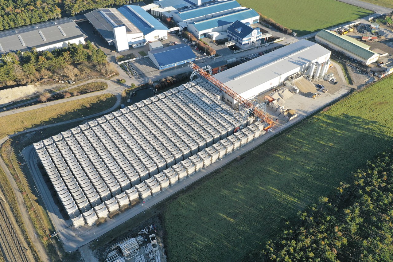 Tübbingwerk, Neunkirchen - Tunnelkonstruksjon Tübbingwerk, Neunkirchen - Tunnelkonstruksjon