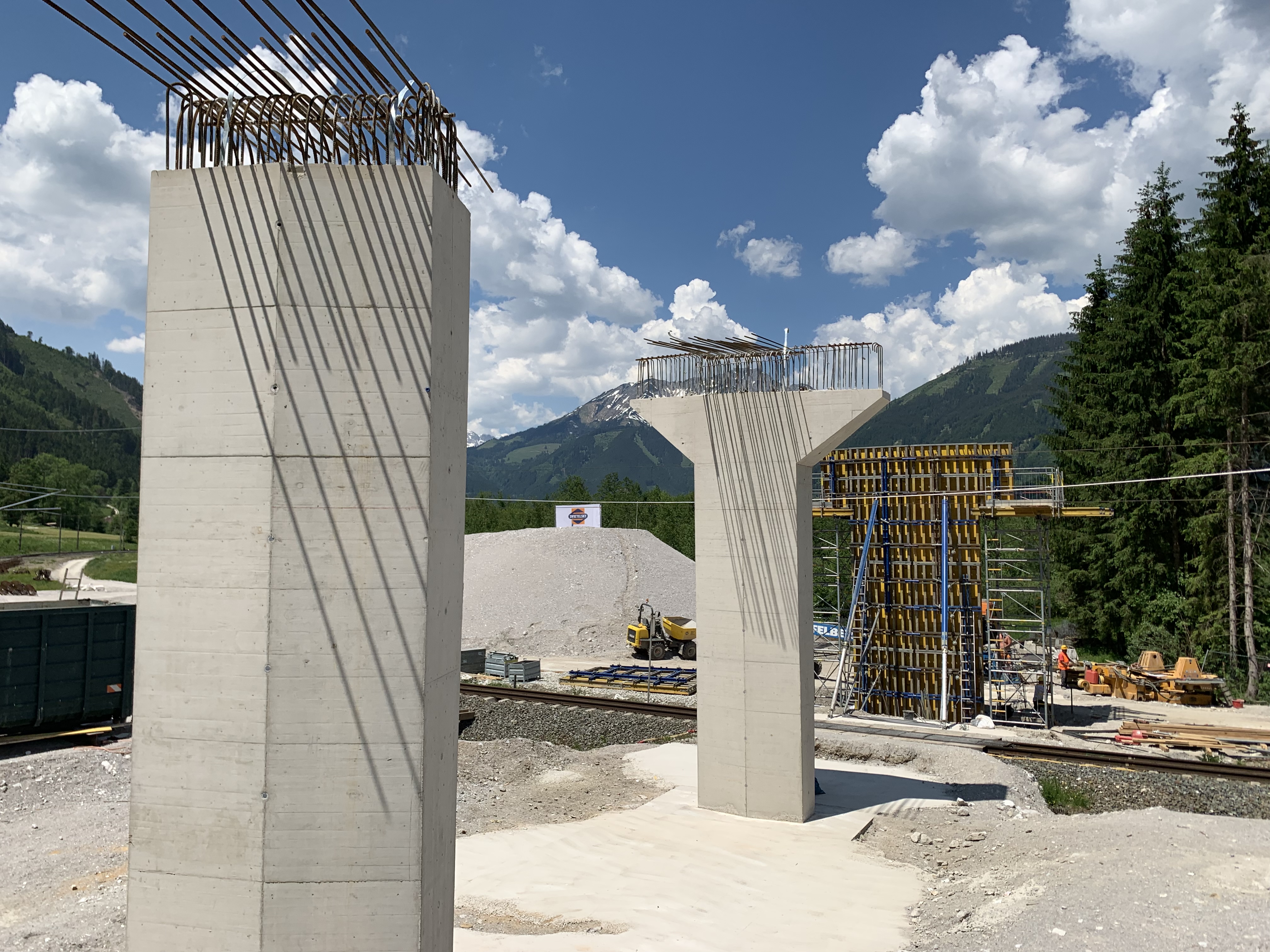 Überfahrtsbrücke Frauenberg - Vei- og brobygging