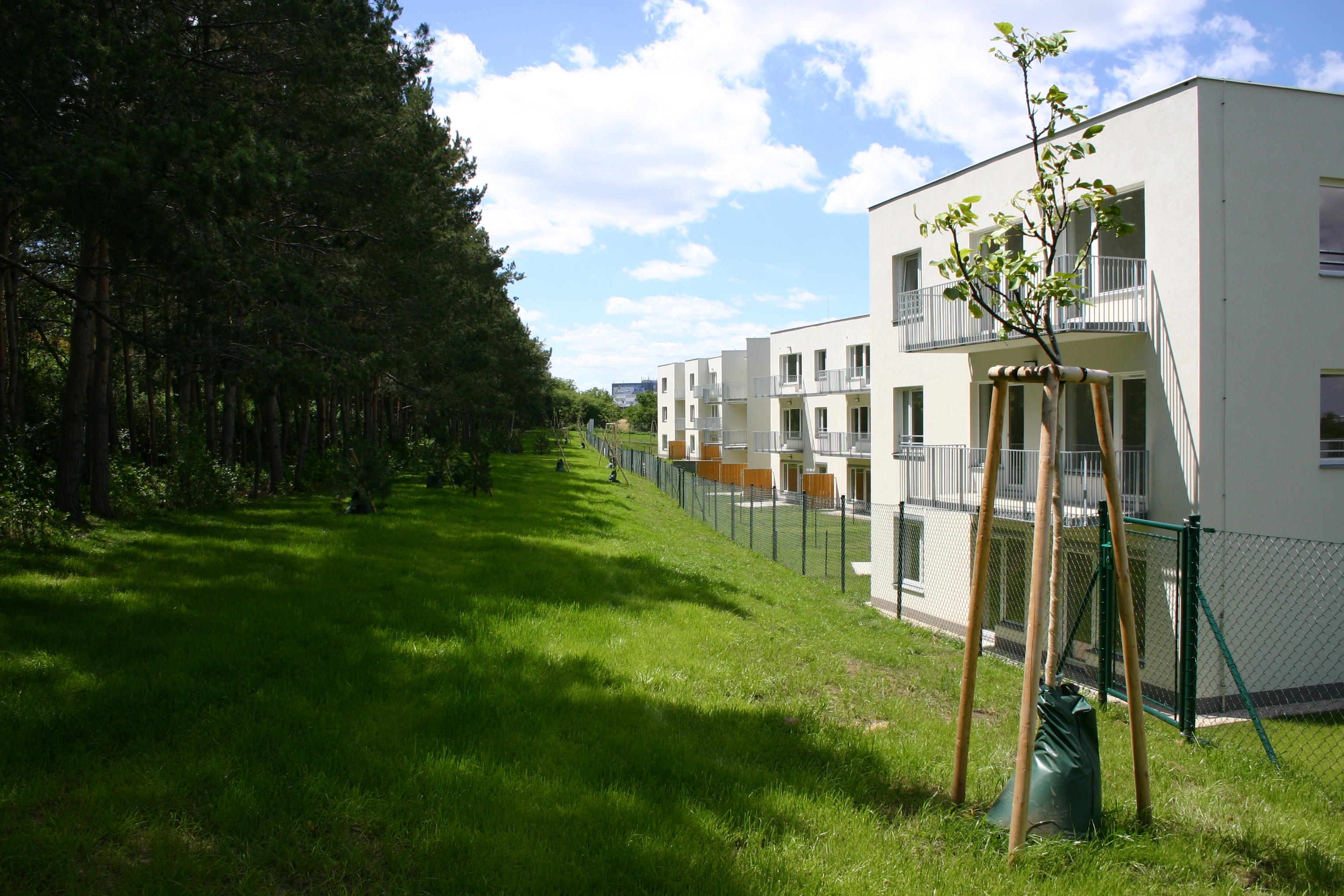Rezidence Štěrboholy - Bygningskonstruksjon