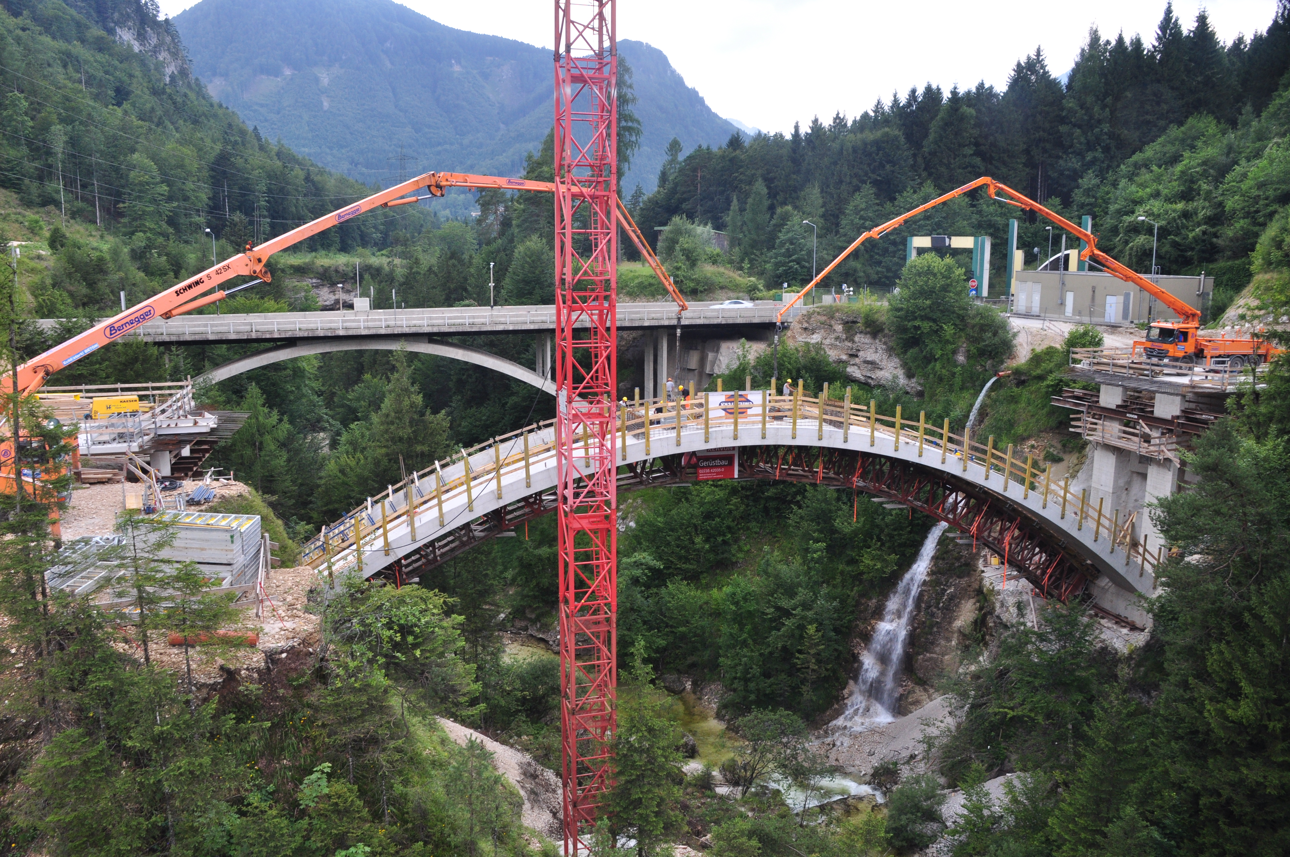 A9 Teichlbrücke - Vei- og brobygging