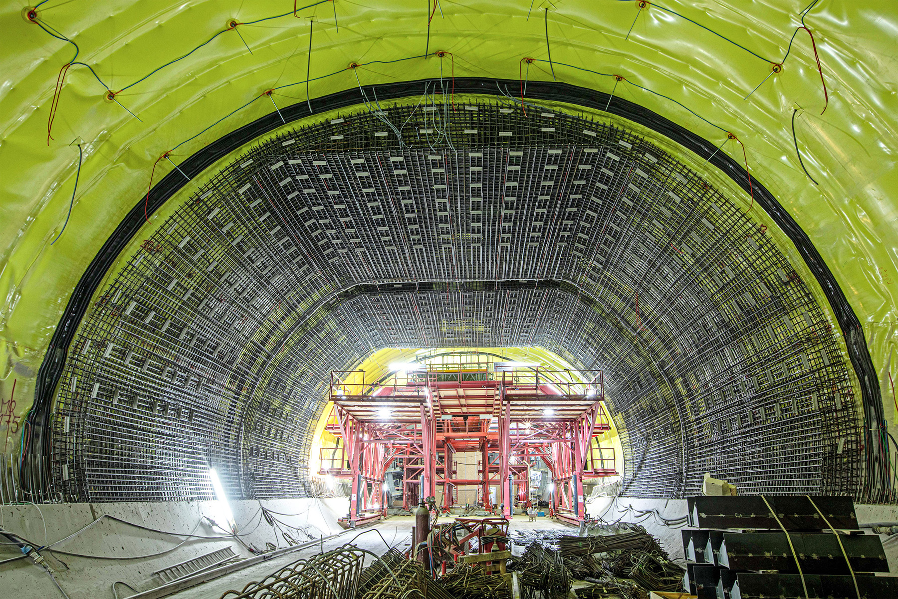 Stuttgart 21-Tunnel, Stuttgart - Tunnelkonstruksjon