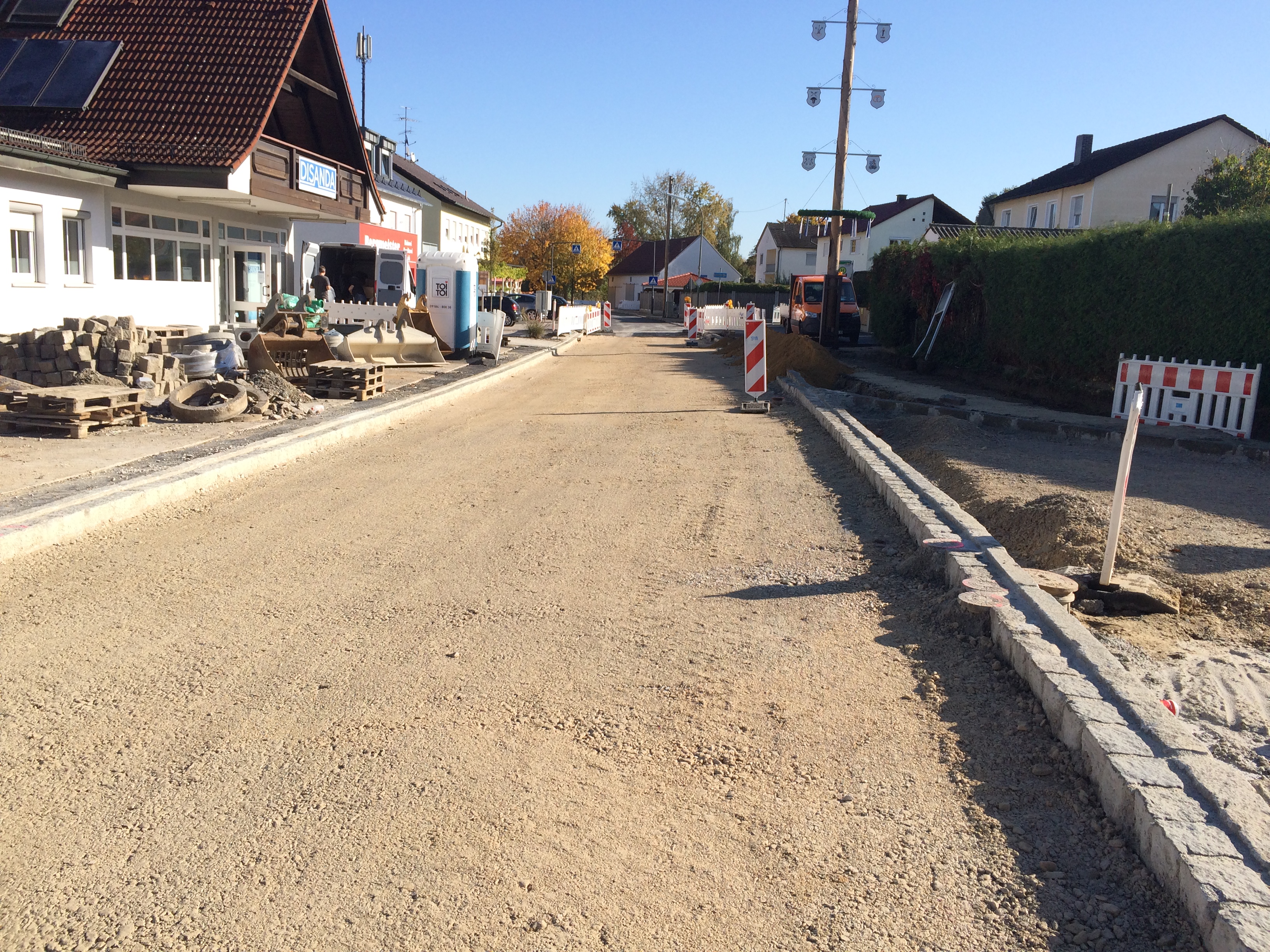 Straßenunterhalt 2019 - Stadtwerke Pfaffenhofen - Neubau Niederscheyerer Straße - Anleggsvirksomhet