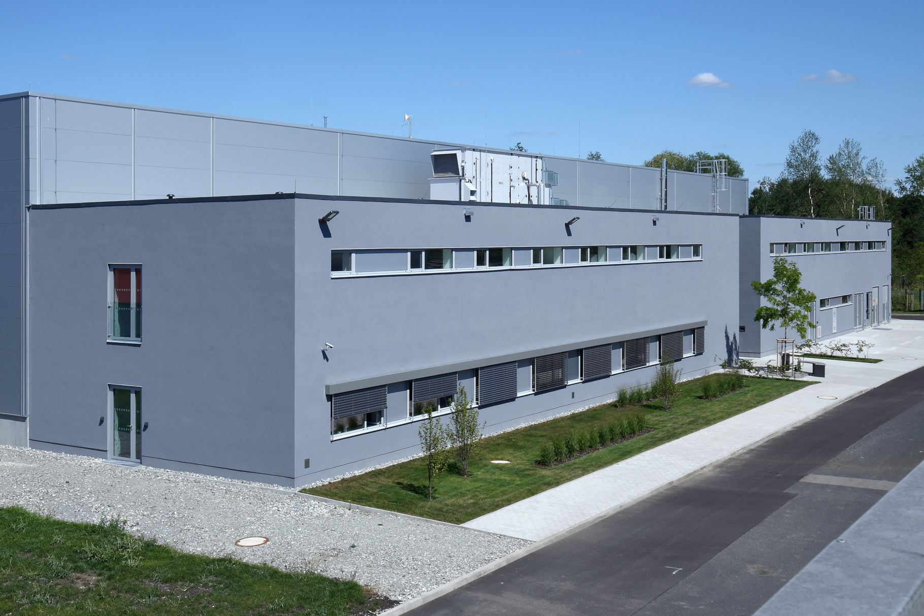 Česká Lípa – hala Docter Optics - Bygningskonstruksjon