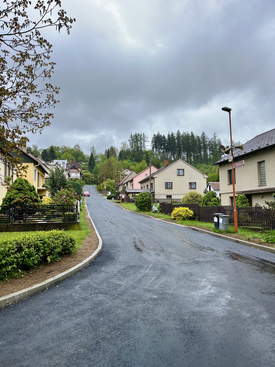 Zruč nad Sázavou – obnova místních komunikací - Vei- og brobygging