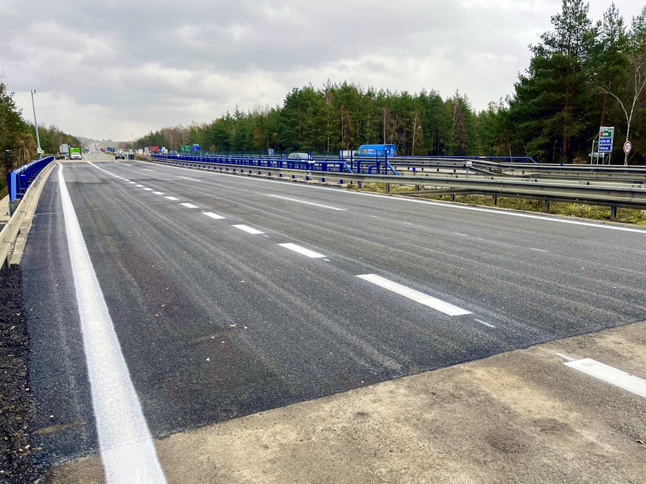 Most na D1, Jihlava-Pávov – rekonstrukce - Vei- og brobygging