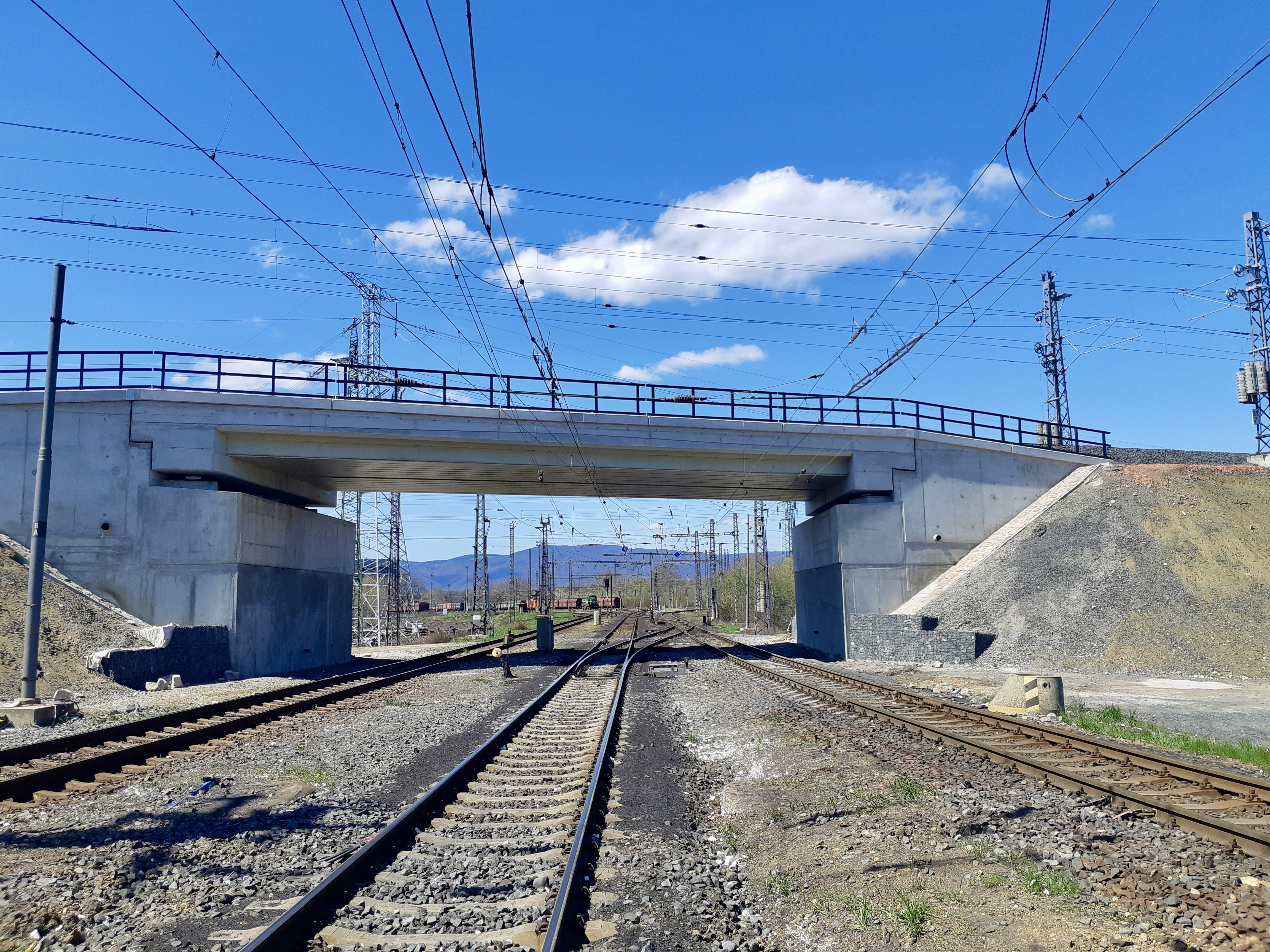 Zvýšení traťové rychlosti v úseku Oldřichov u Duchcova – Bílina – rekonstrukce mostu - Vei- og brobygging