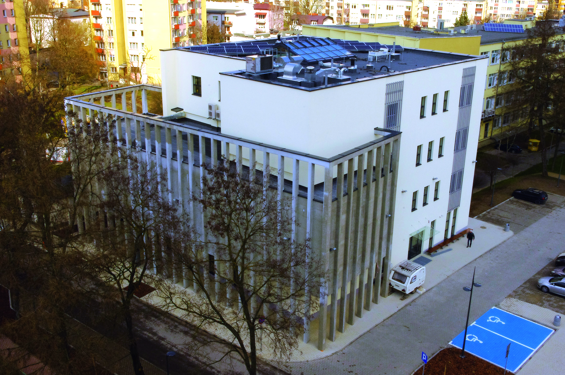 Centrum Technologii Informatycznych dla Politechniki Lubelskiej w Lublinie - Bygningskonstruksjon