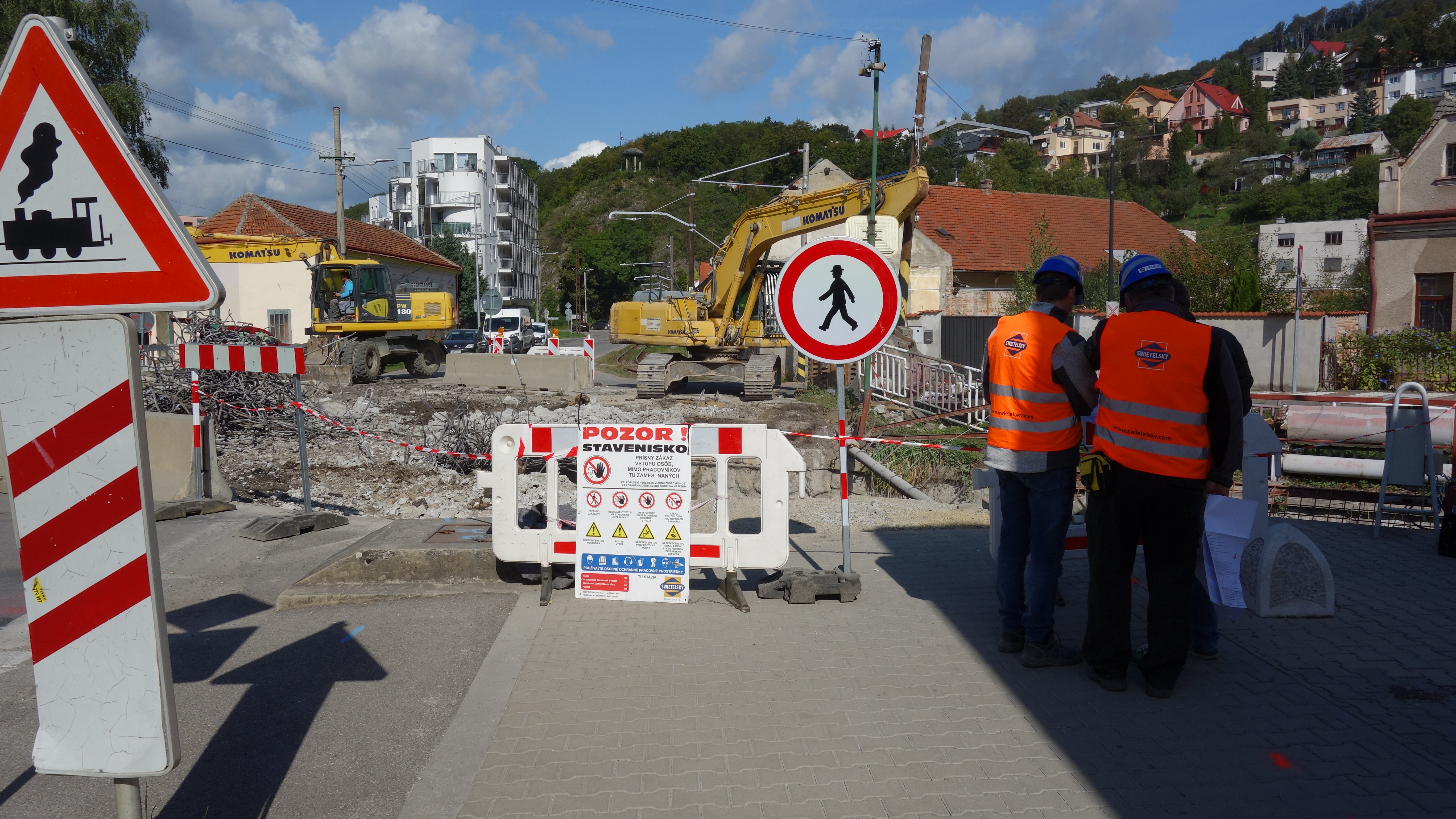 SO-01 Prestavba mostného objektu 516-004 križovanie vodného toku, Trenčianske Teplice - Vei- og brobygging