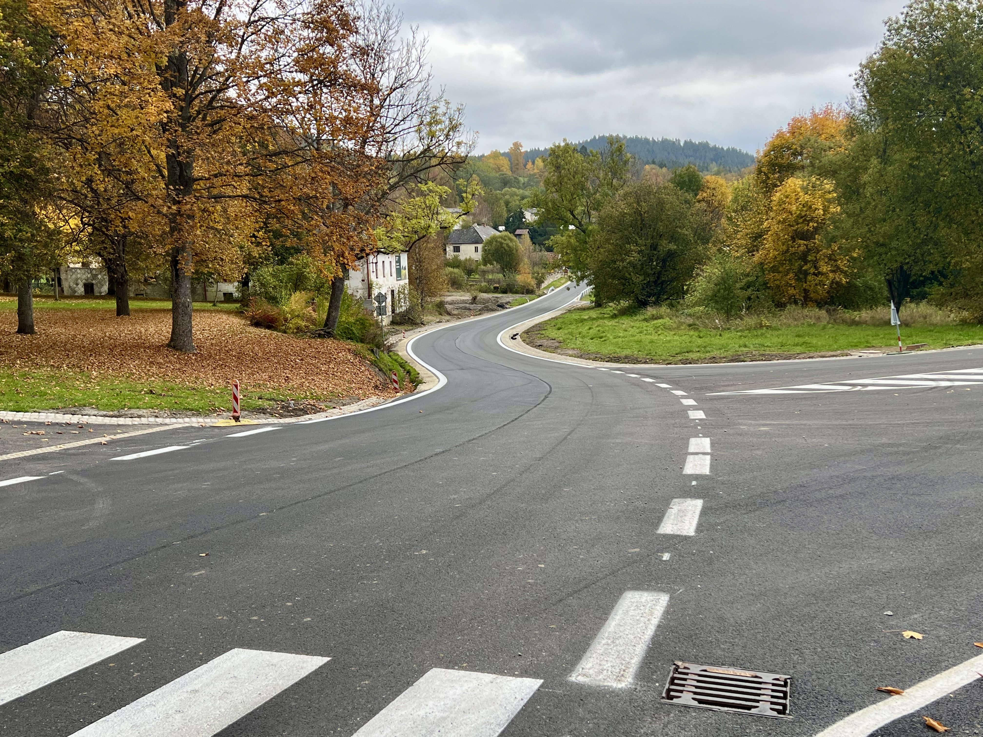 Silnice I/39 – rekonstrukce úseku Želnava–Záhvozdí - Vei- og brobygging