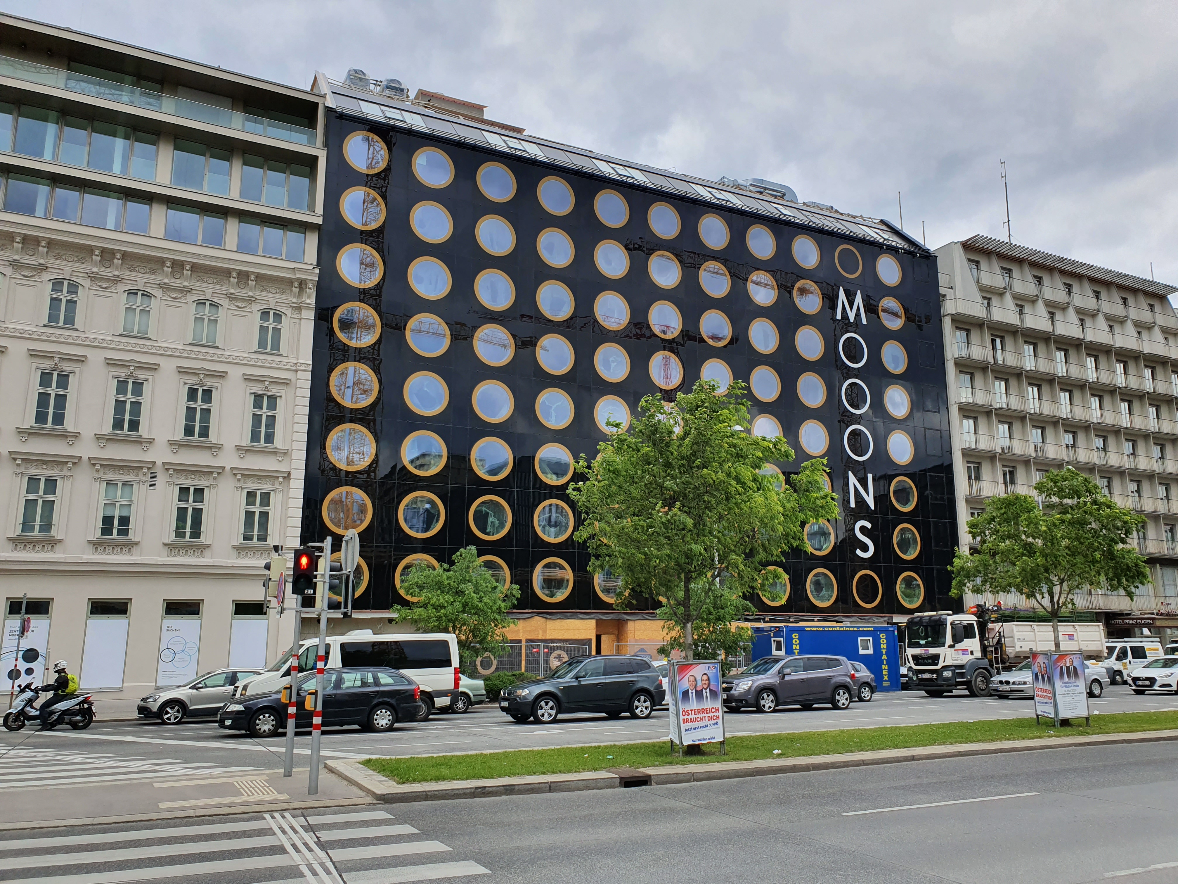 Hotel Mooons Wiedner Gürtel 16, 1040 Wien - Bygningskonstruksjon