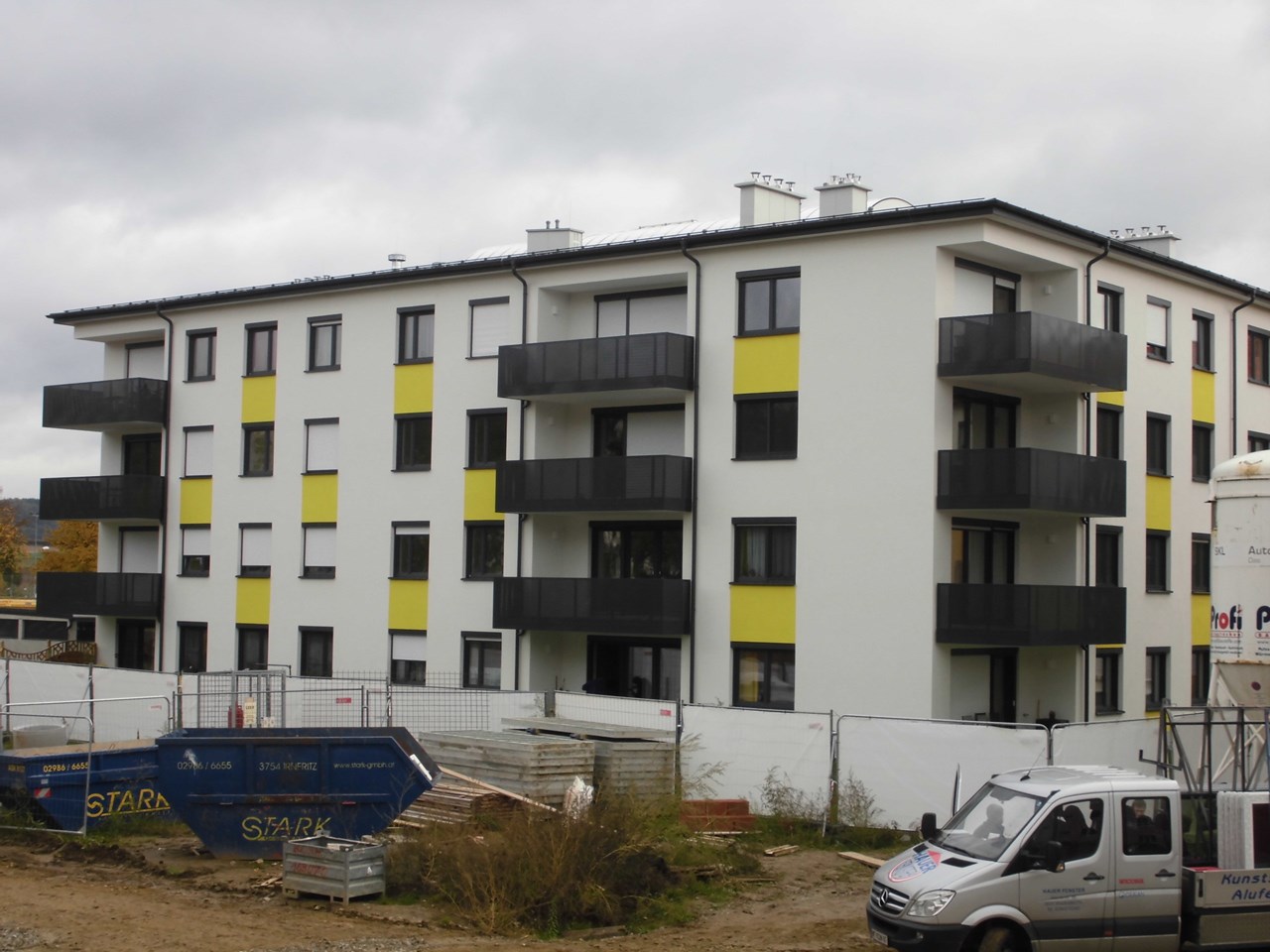 WHA Horn - 3580 Hopfengartenstraße - Bauteil I - IV - Anleggsvirksomhet WHA Horn - 3580 Hopfengartenstraße - Bauteil I - IV - Anleggsvirksomhet