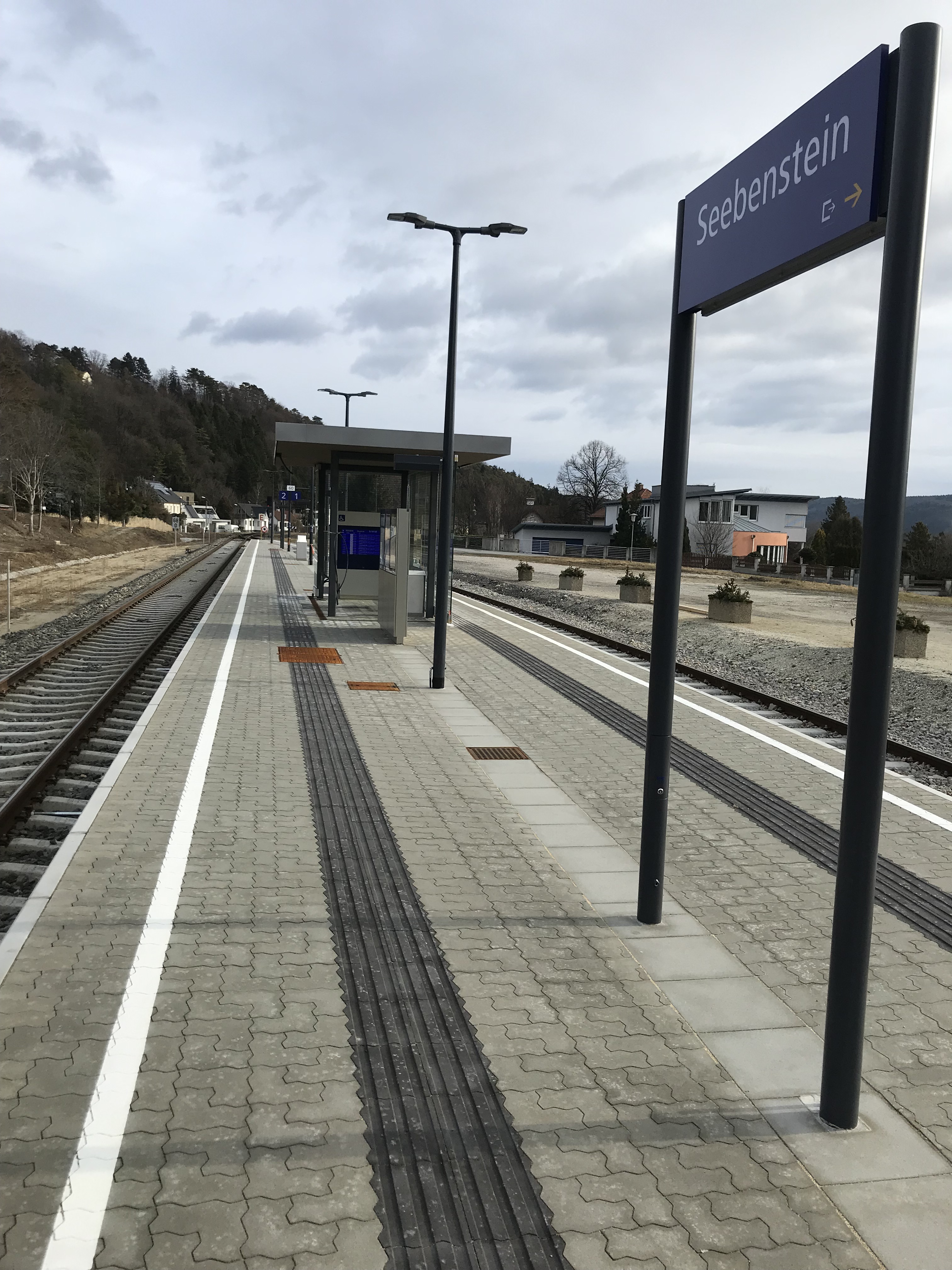 Umbau Bahnhof Seebenstein - Anleggsvirksomhet