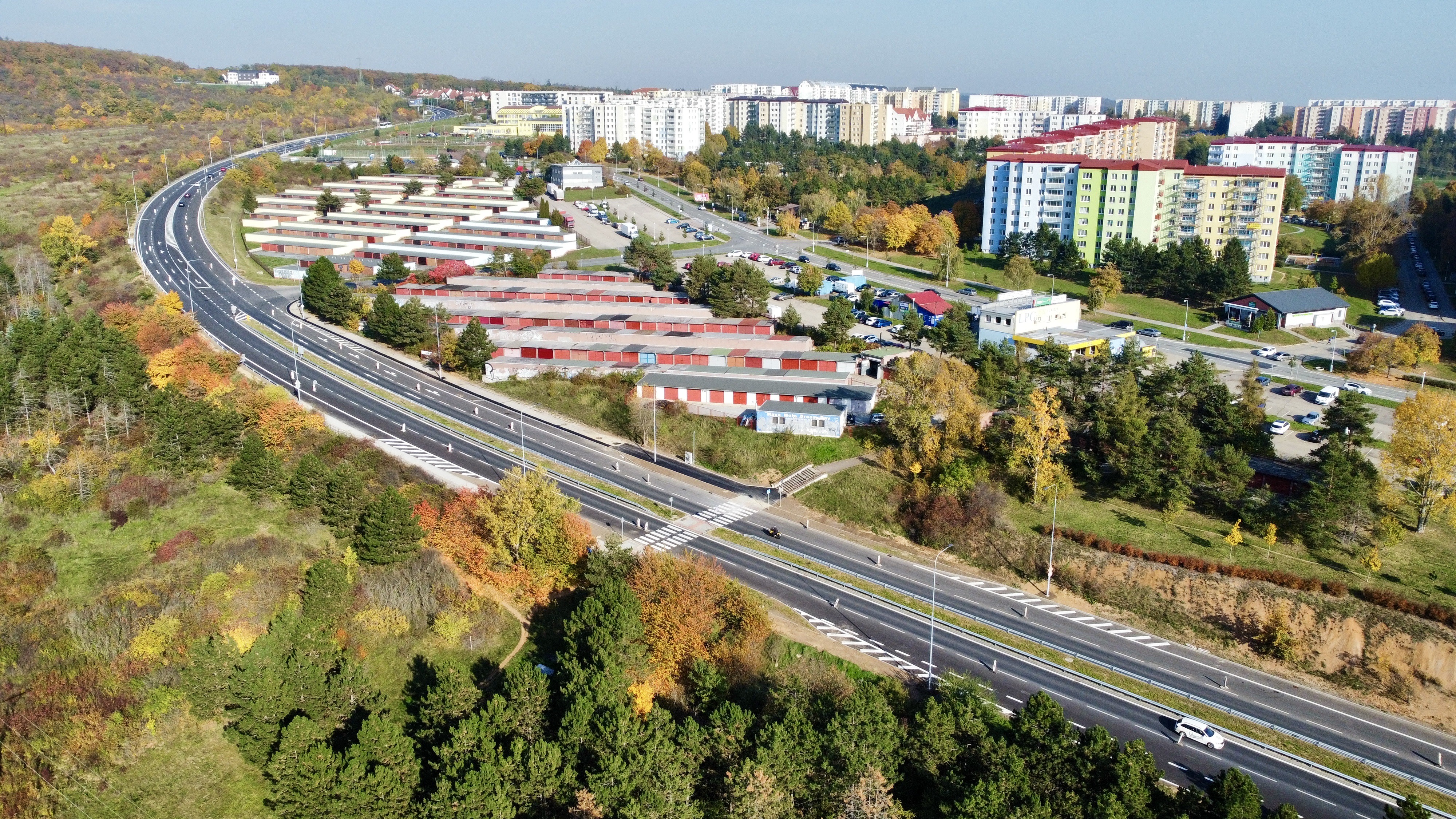 Brno – rekonstrukce ul. Jedovnická - Vei- og brobygging