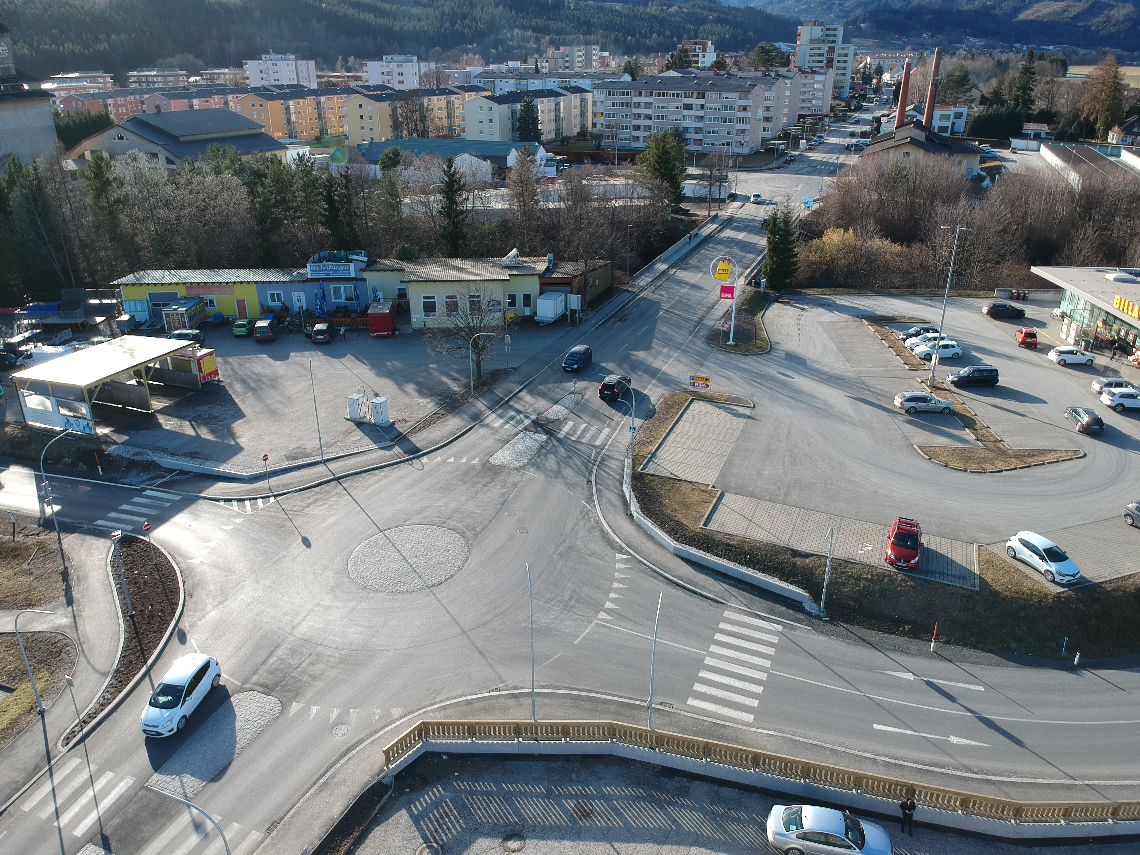 MKV Langefelderstraße, Trofaiach - Vei- og brobygging