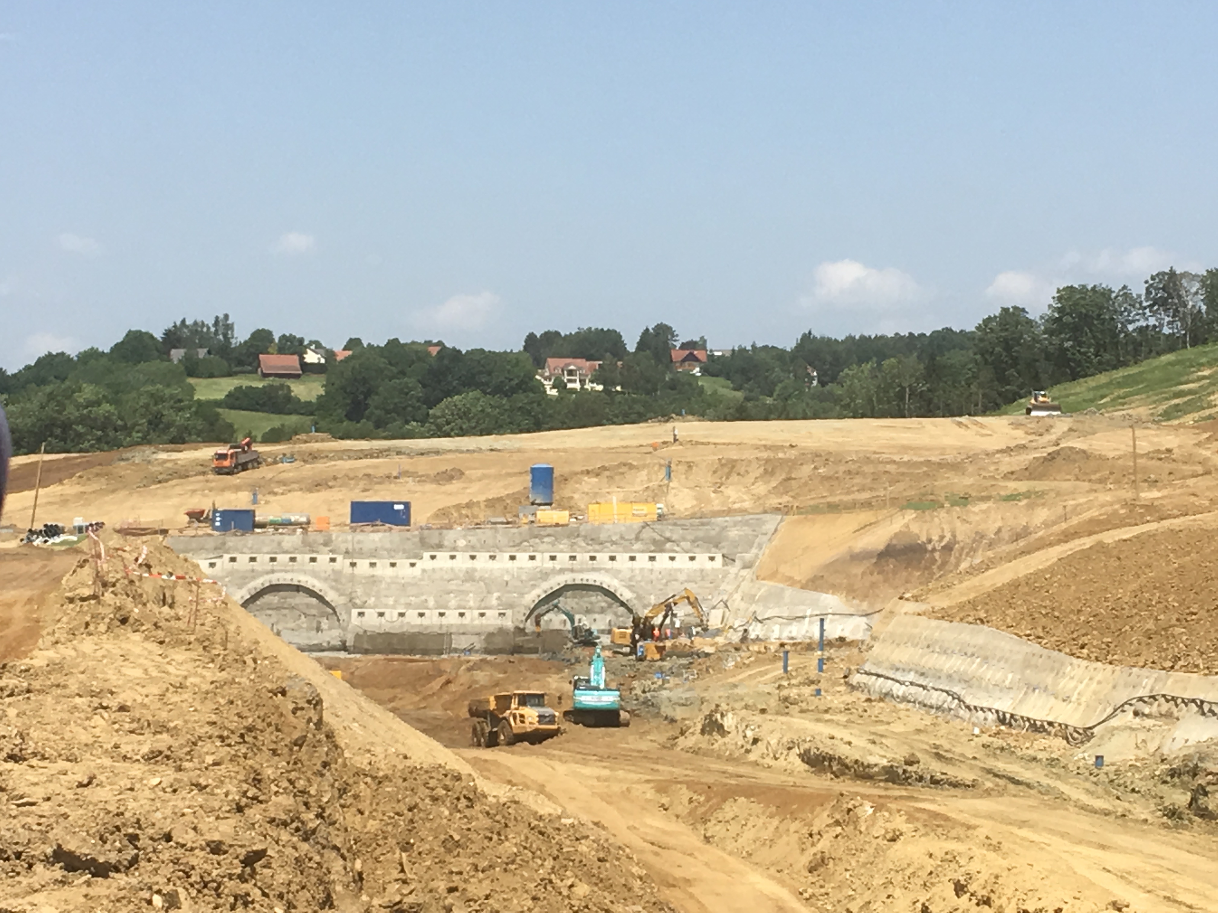 S7 Fürstenfelder Schnellstraße - Tunnel Rudersdorf - Tunnelkonstruksjon