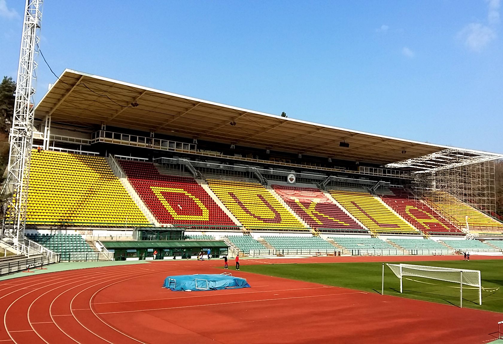 Praha 6 – rekonstrukce tribuny Stadionu Juliska - Bygningskonstruksjon