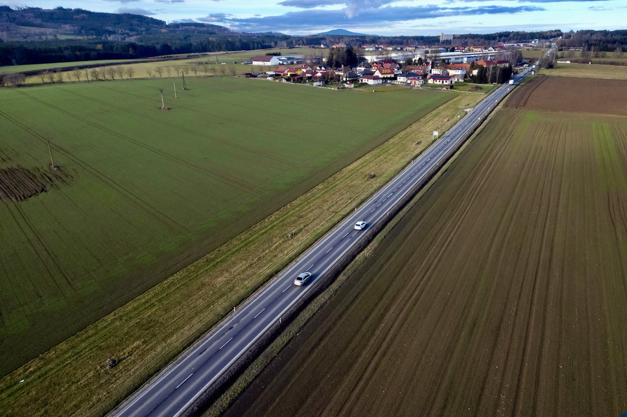 Modernizace silnice I/3  úseku Hubenov–Kaplice - CZ