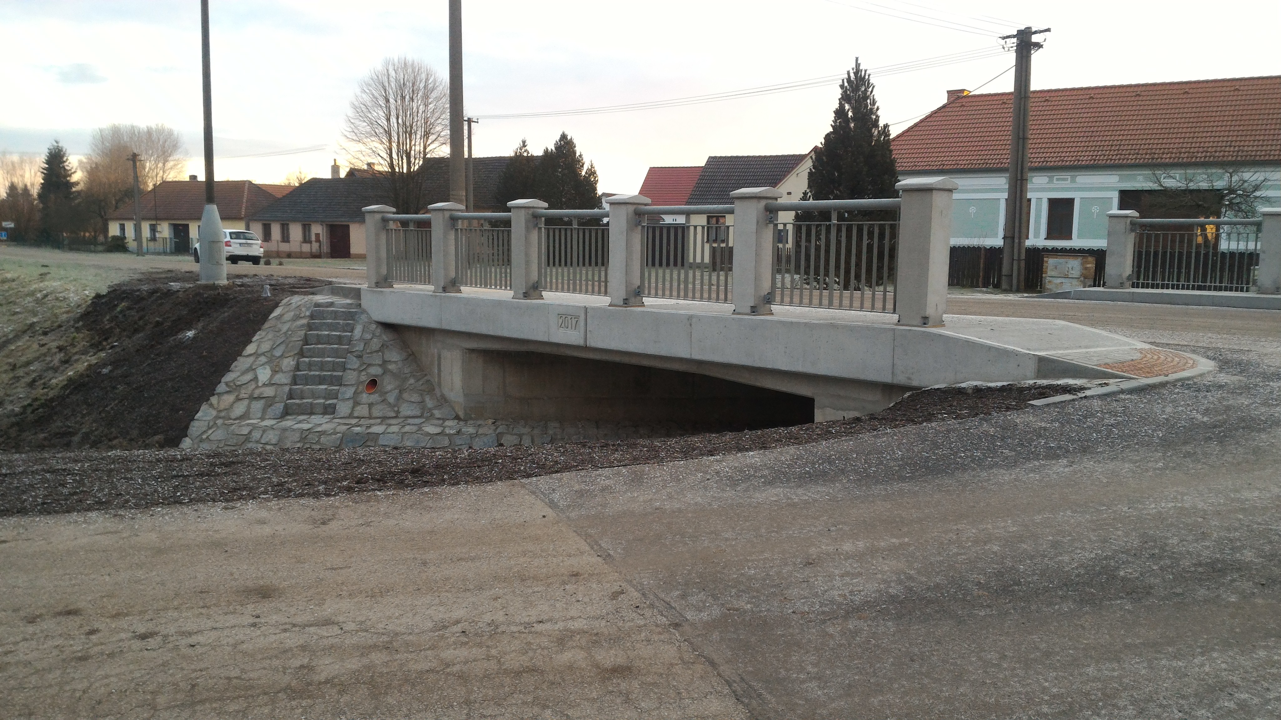 Mažice – rekonstrukce mostů na území obce - Vei- og brobygging