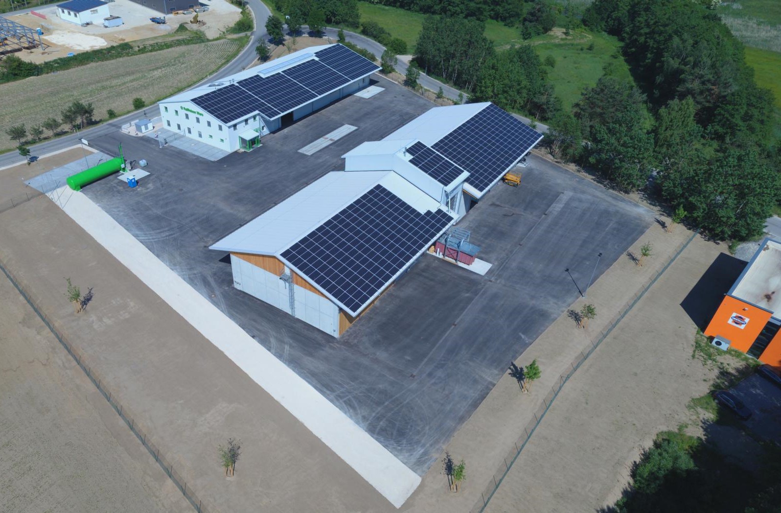 Neubau Agrarbetrieb - Biburg - Bygningskonstruksjon