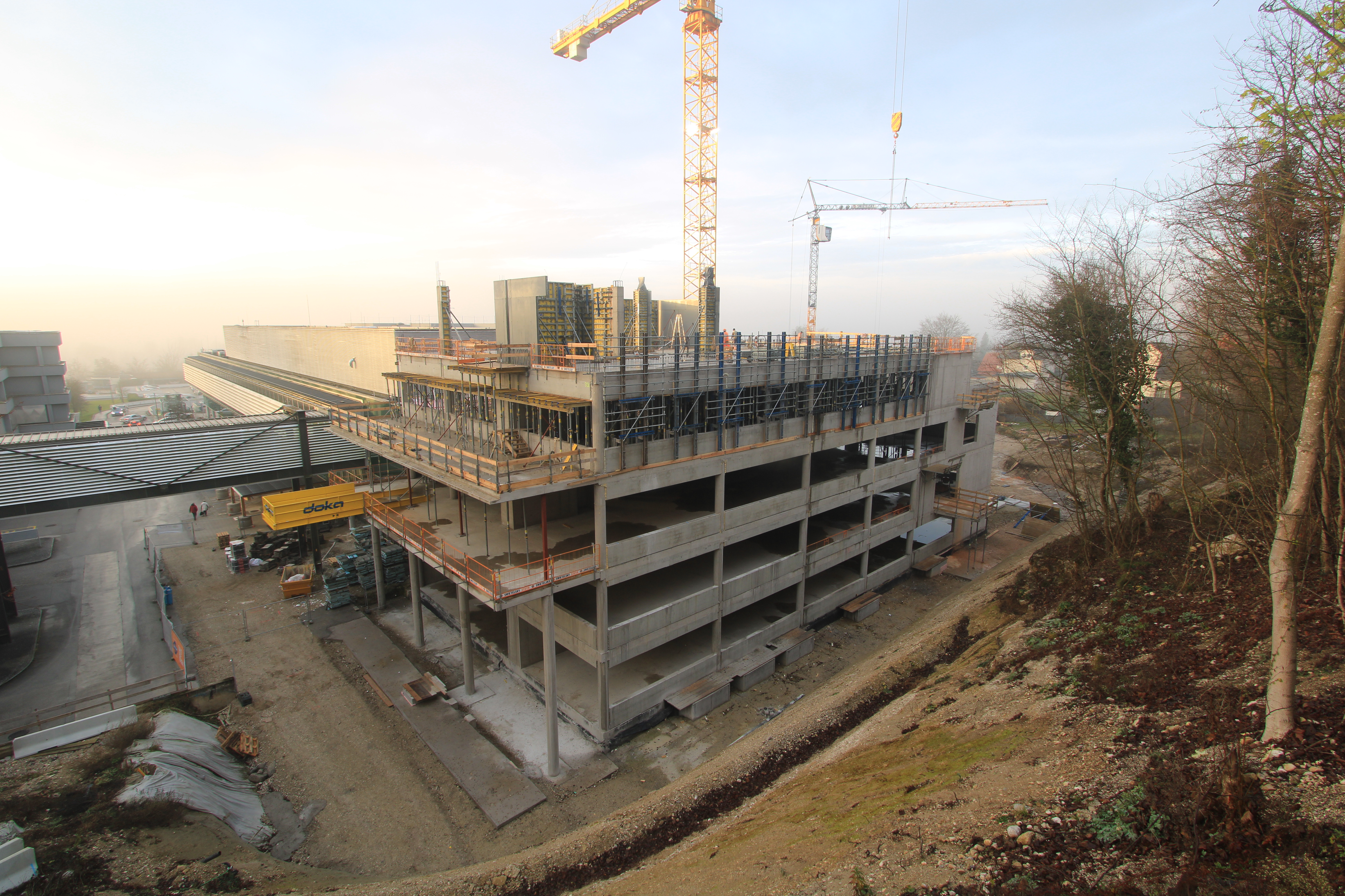 ARGE PEK Steyr Ausbau Haus 1 - Bygningskonstruksjon