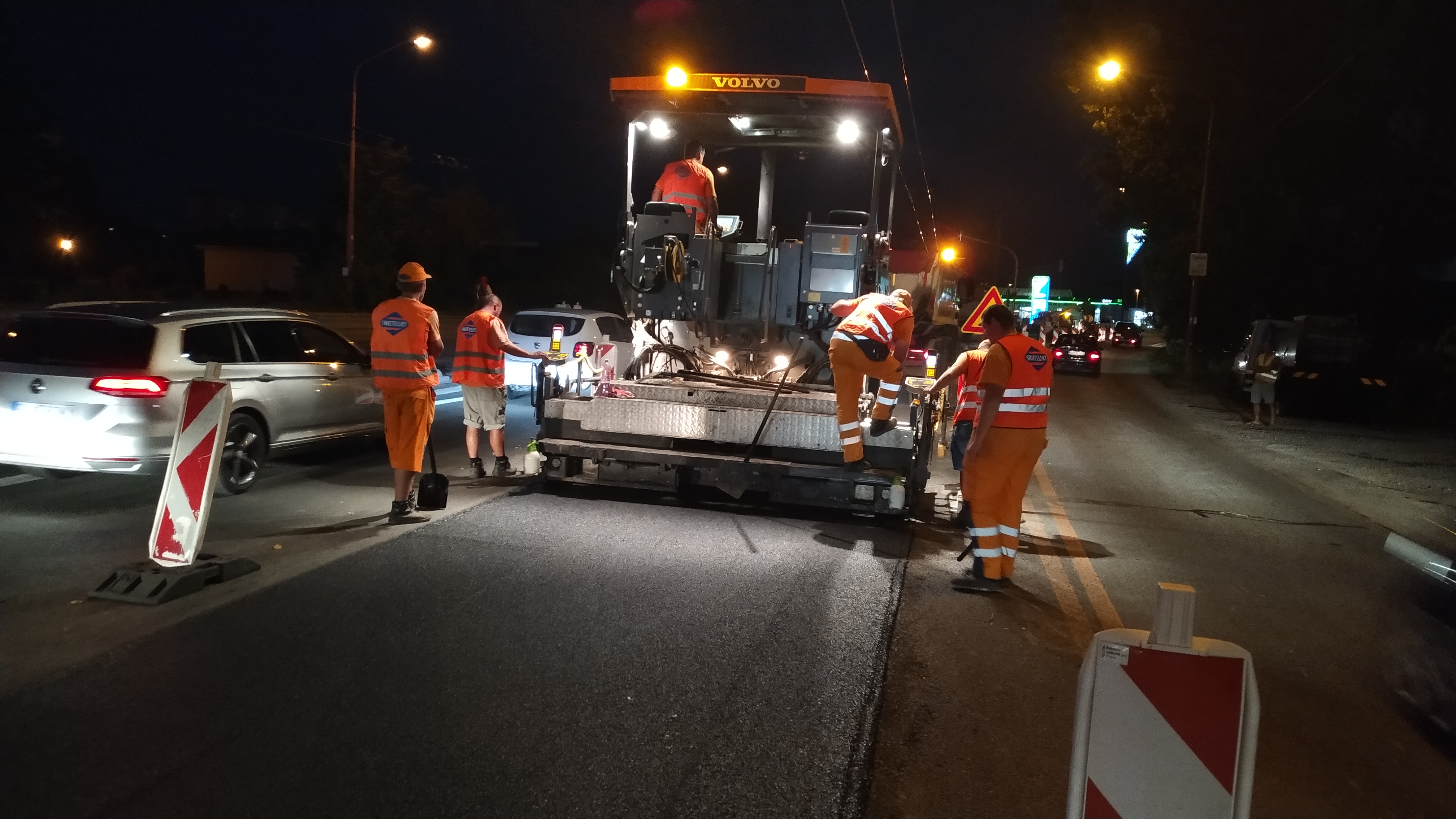 RCB- oprava ciest , RCB - Malacky, rekonštrukcia mosta cez potok Malina - Vei- og brobygging