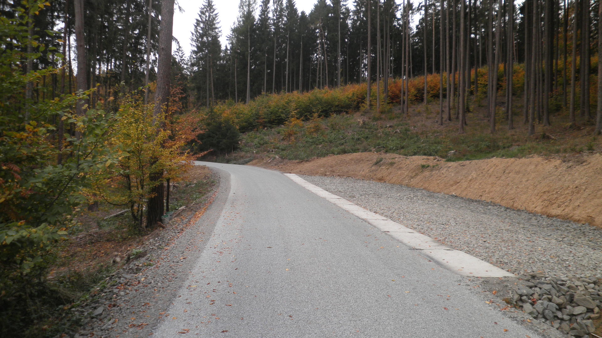 Jedovnice – oprava části cyklostezky č. 507 – Šibrnka - Vei- og brobygging