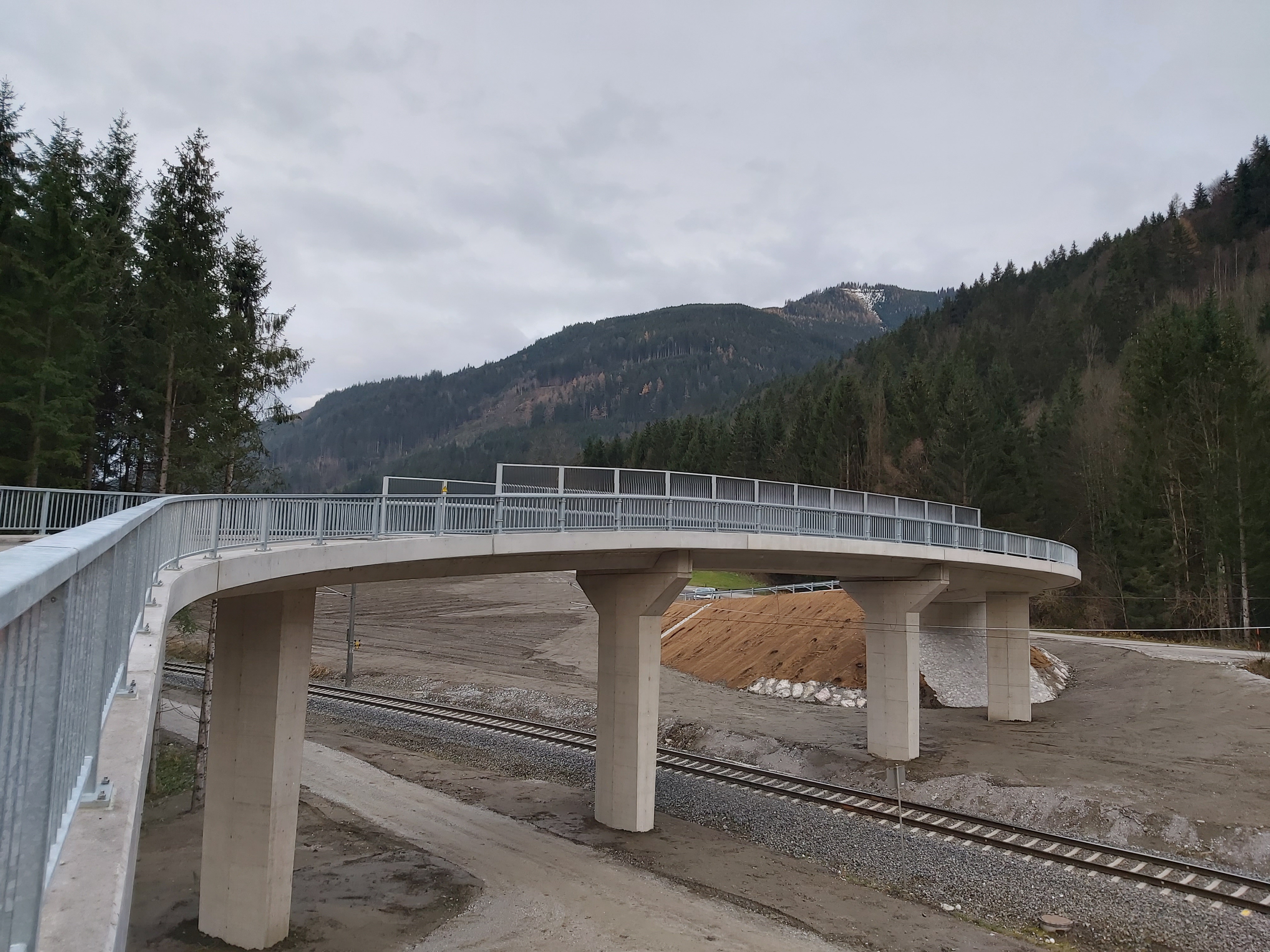 ÖBB Frauenberg - Vei- og brobygging