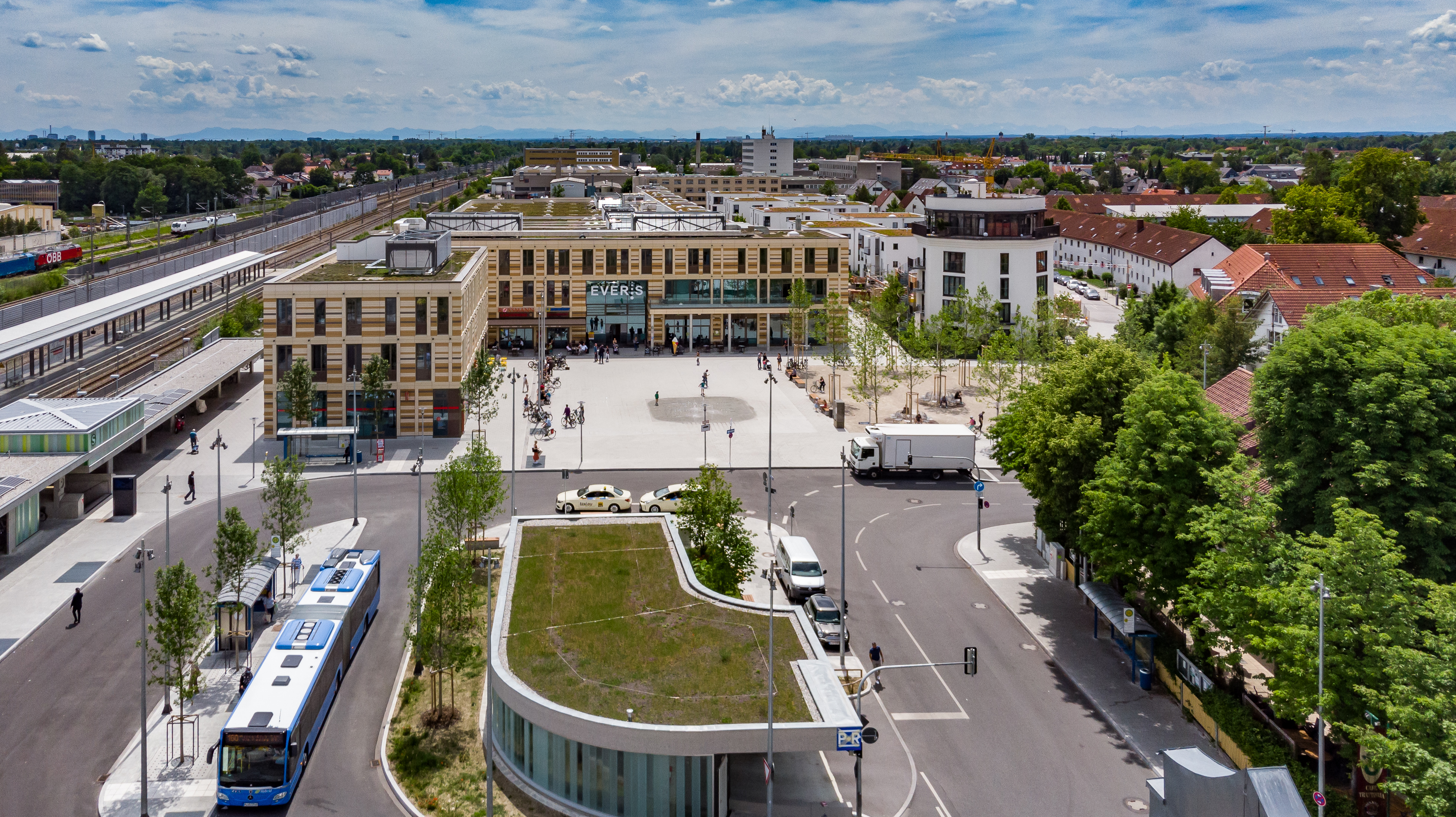 EKZ Oertelplatz - Bygningskonstruksjon