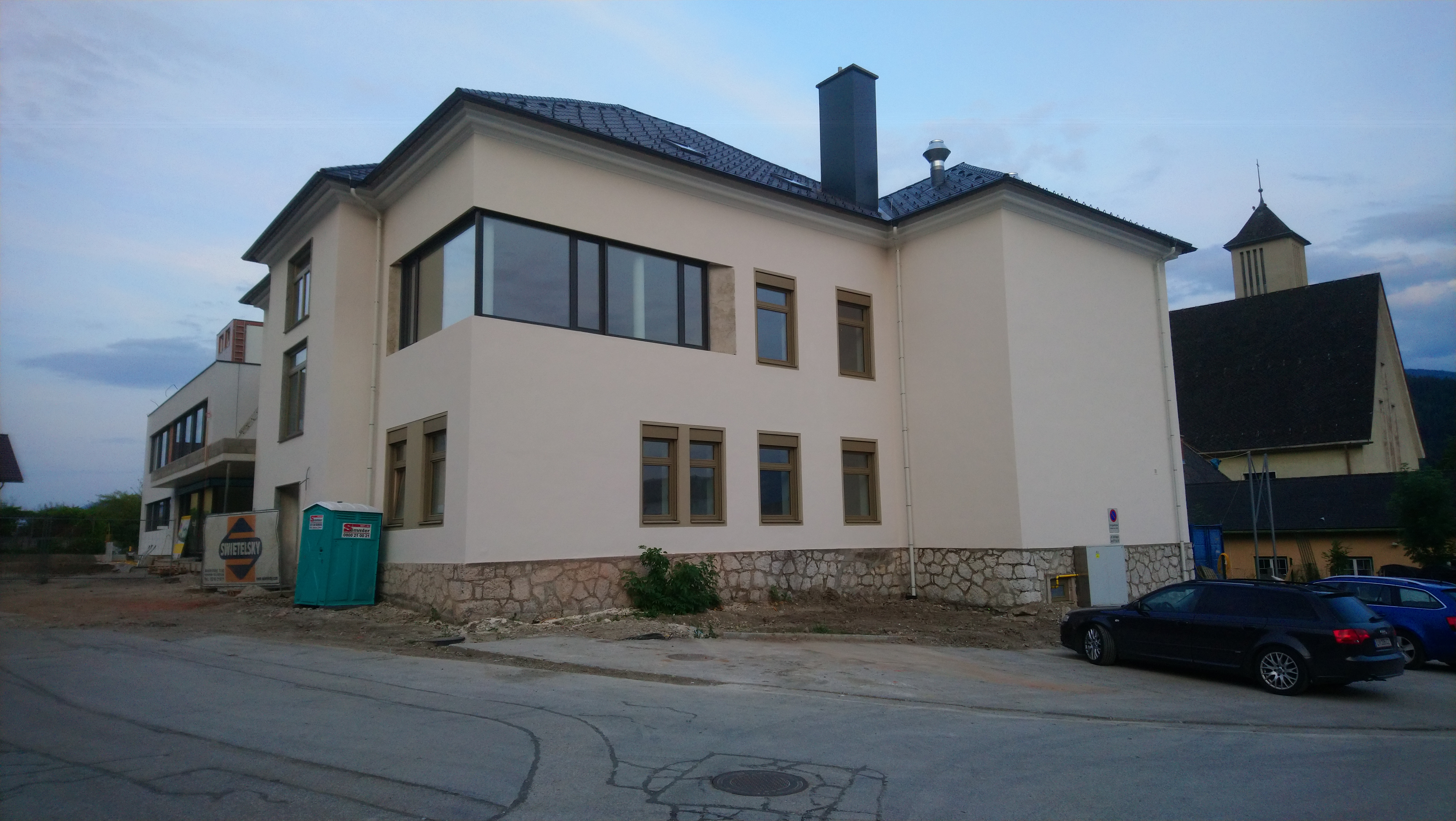 Volksschule Stainach-Pürgg - Bygningskonstruksjon
