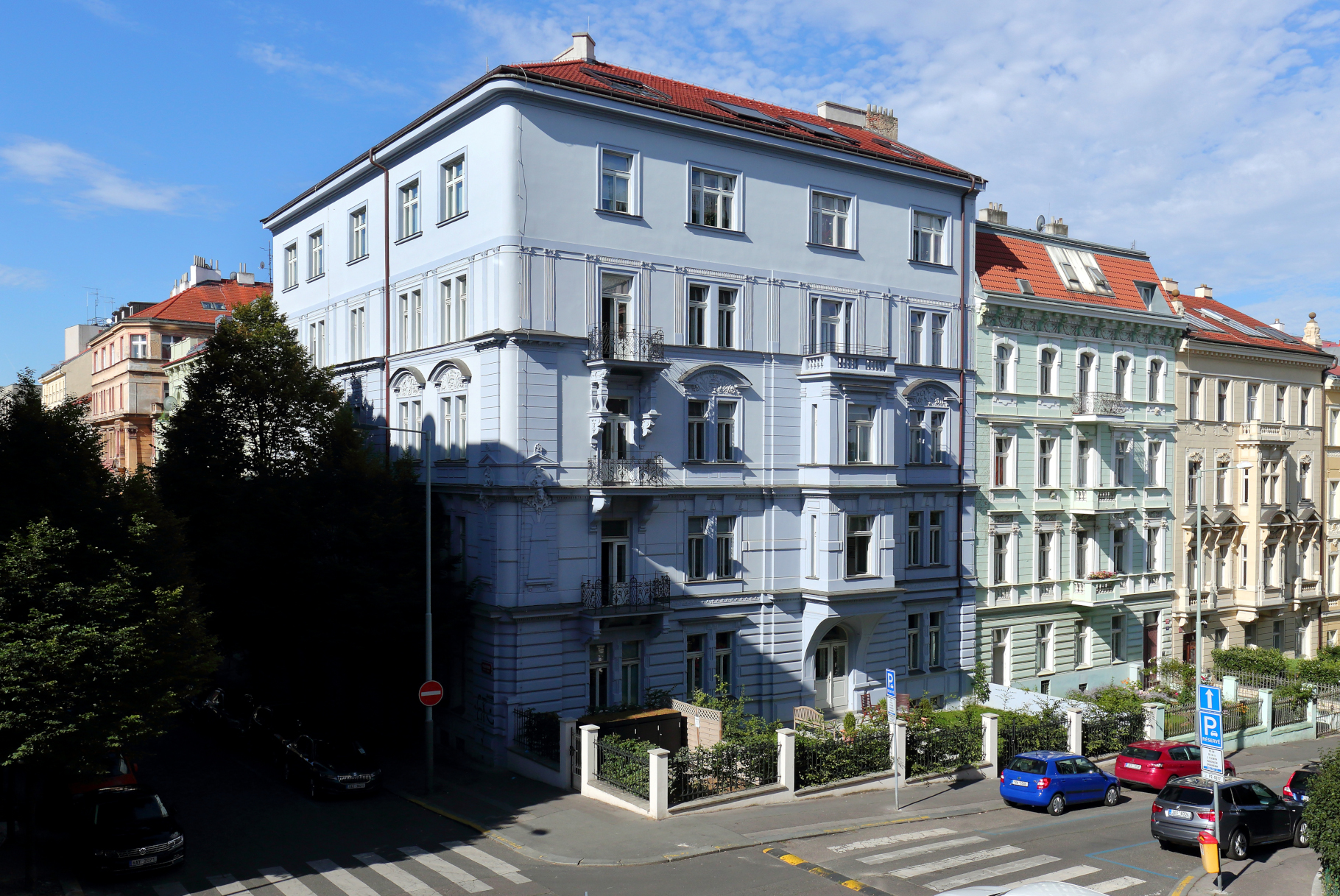Praha 2 – rekonstrukce bytového domu Balbínova - Bygningskonstruksjon