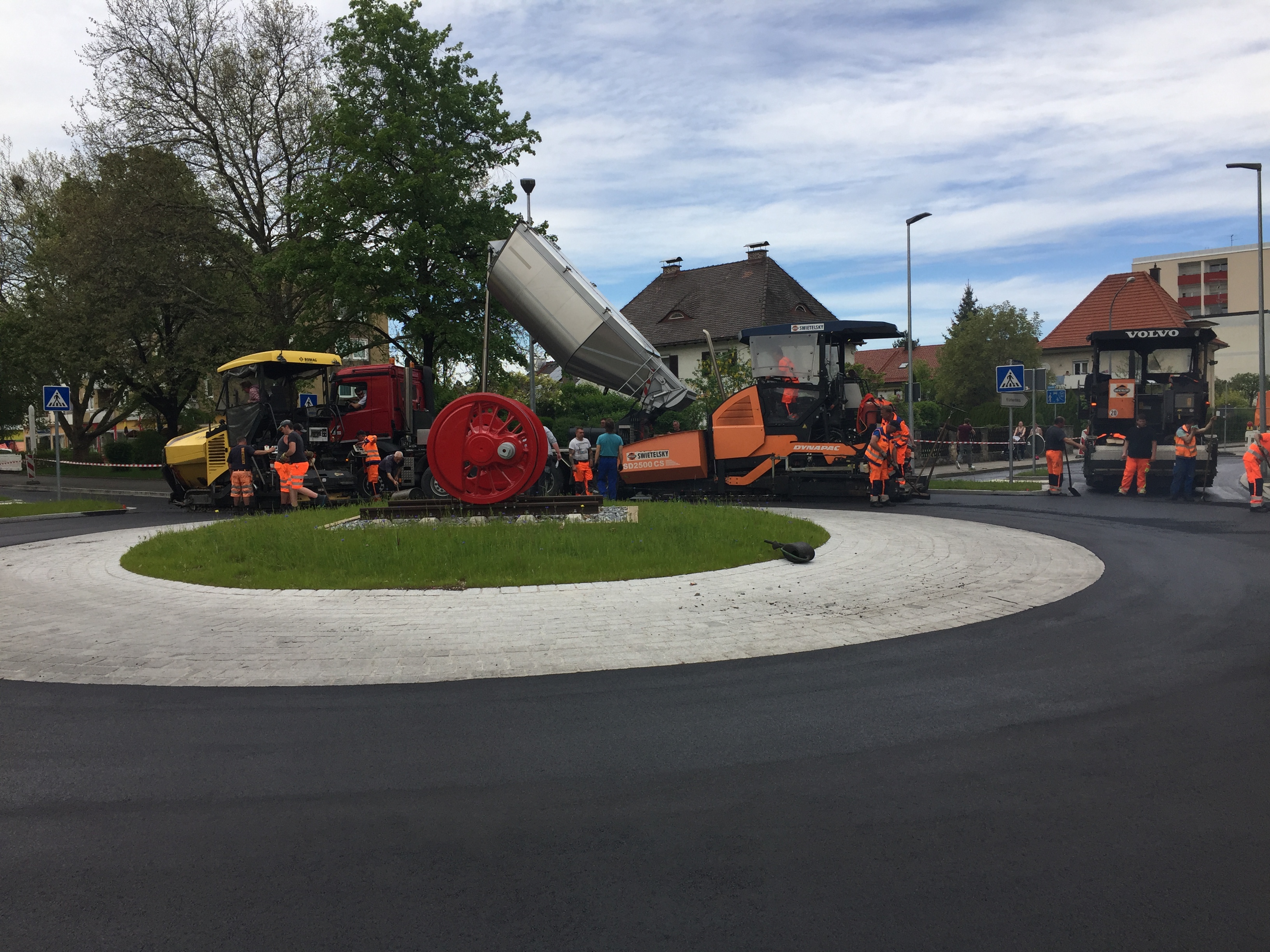 Ausbau der Münchener Straße - Freilassing - Anleggsvirksomhet