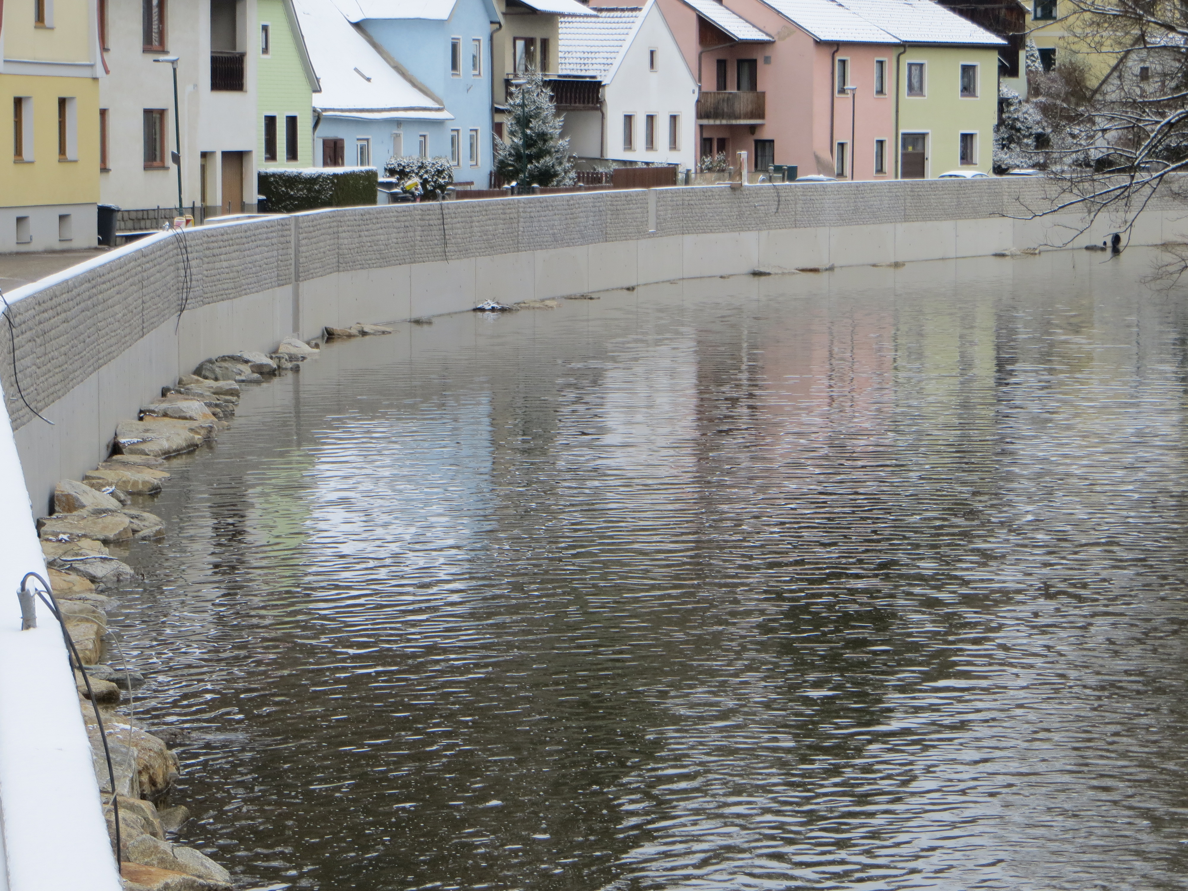 Hochwasserschutz Waidhofen an der Thaya - Anleggsvirksomhet