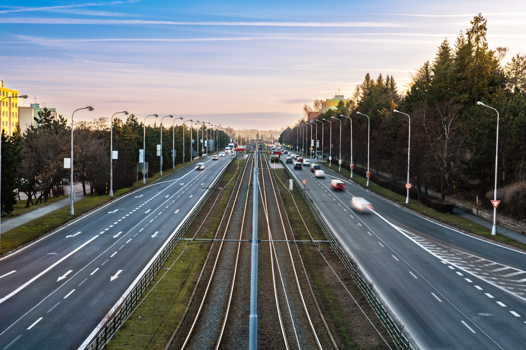 Olomouc – rekonstrukce ul. Brněnská - Vei- og brobygging