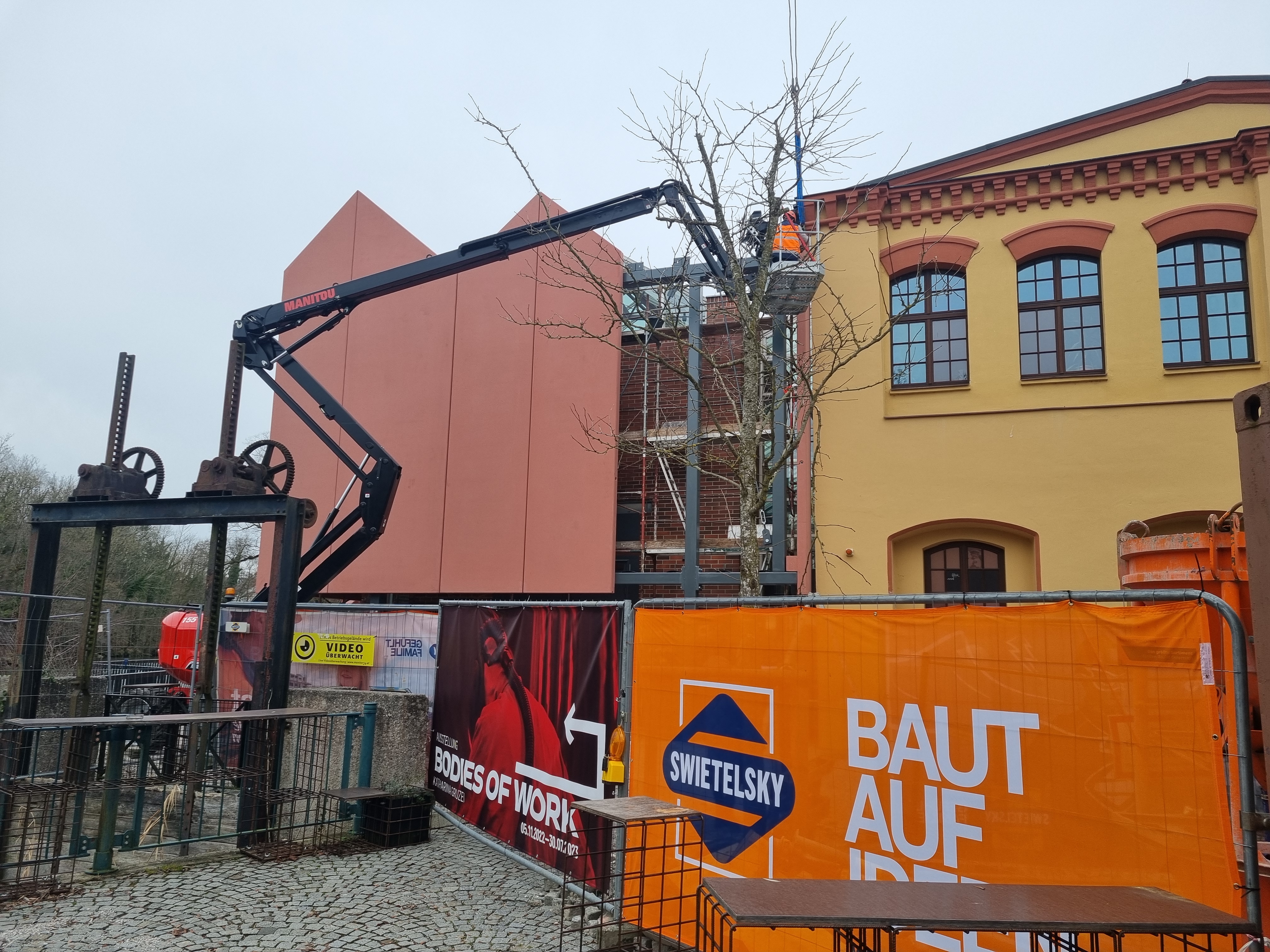 Digitalisierungscenter und Museum-Arbeitswelt Steyr - Bygningskonstruksjon