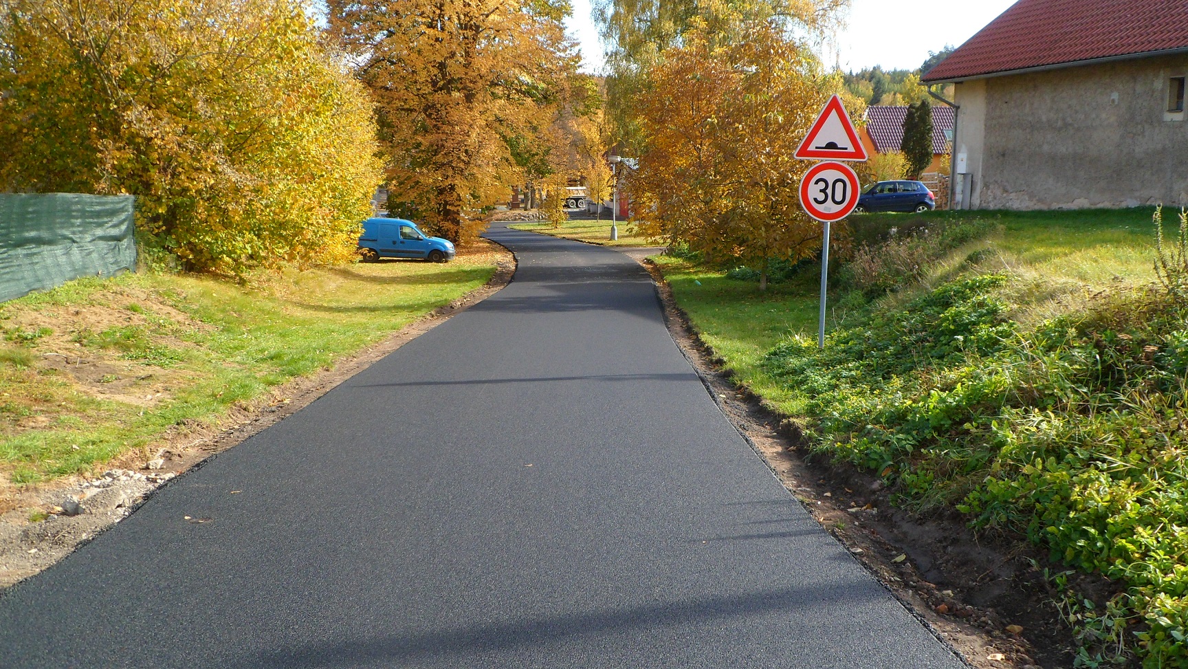 Jevany – rekonstrukce místních komunikací          - Vei- og brobygging