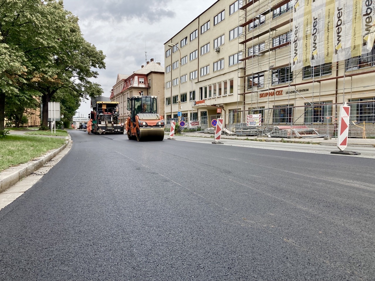 Kolín – obnova povrchu místních komunikací - Vei- og brobygging