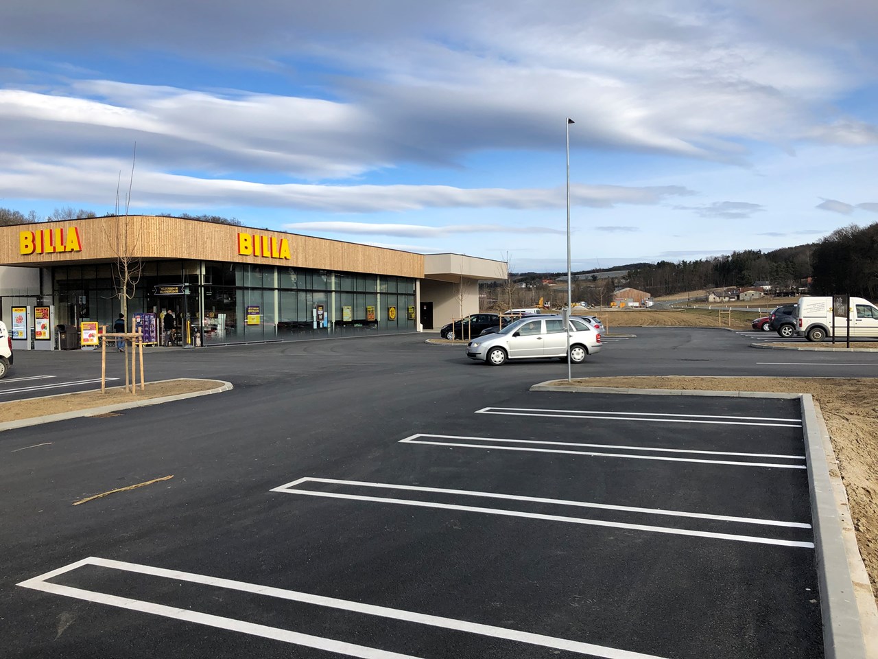 Billa Pischelsdorf, Außenanlage - Anleggsvirksomhet Billa Pischelsdorf, Außenanlage - Anleggsvirksomhet