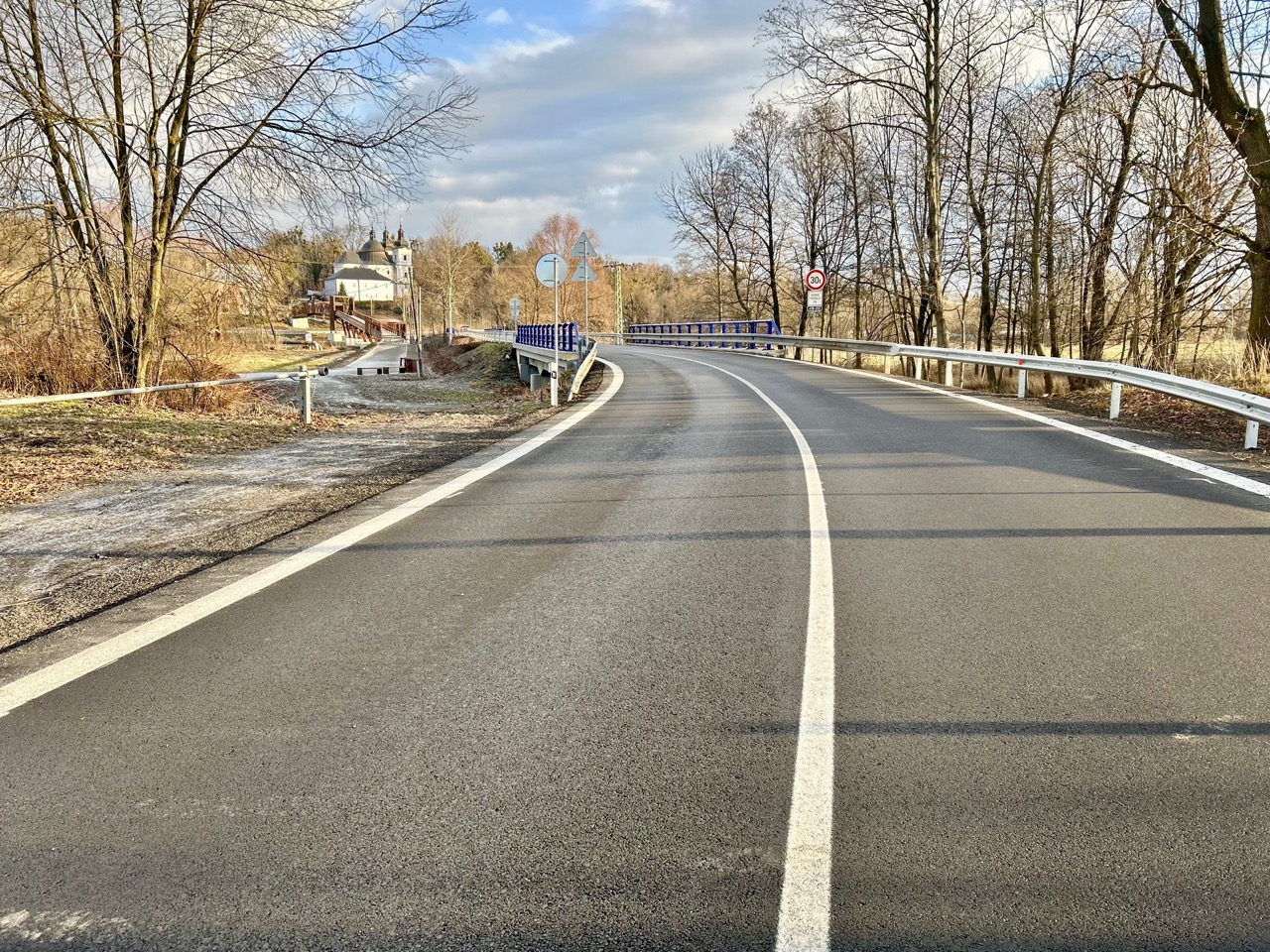 Silnice II/478, Šenov – rekonstrukce - Vei- og brobygging