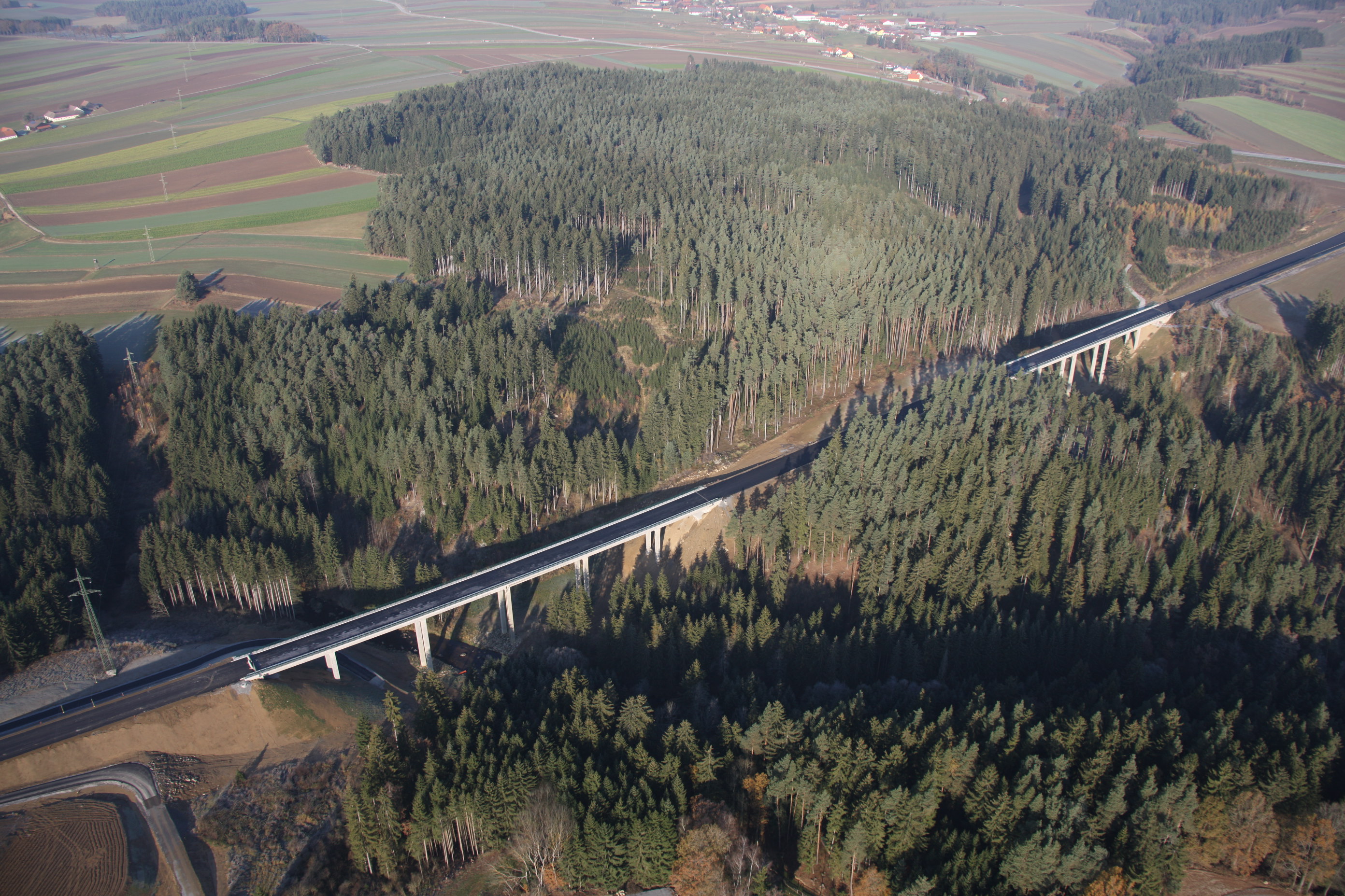 Umfahrung Zwettel - Vei- og brobygging