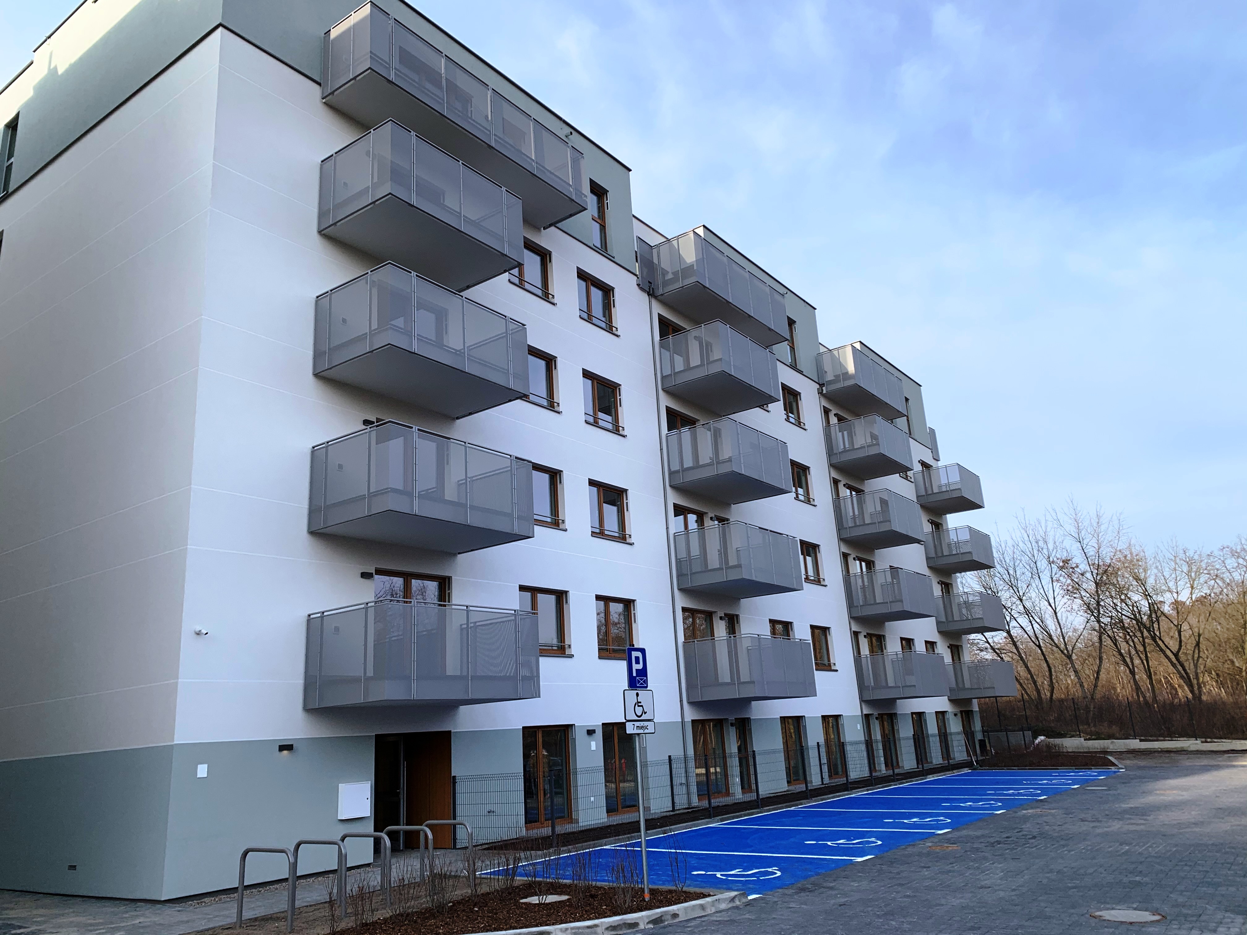 Osiedle mieszkaniowe "FORET" w Warszawie - Bygningskonstruksjon